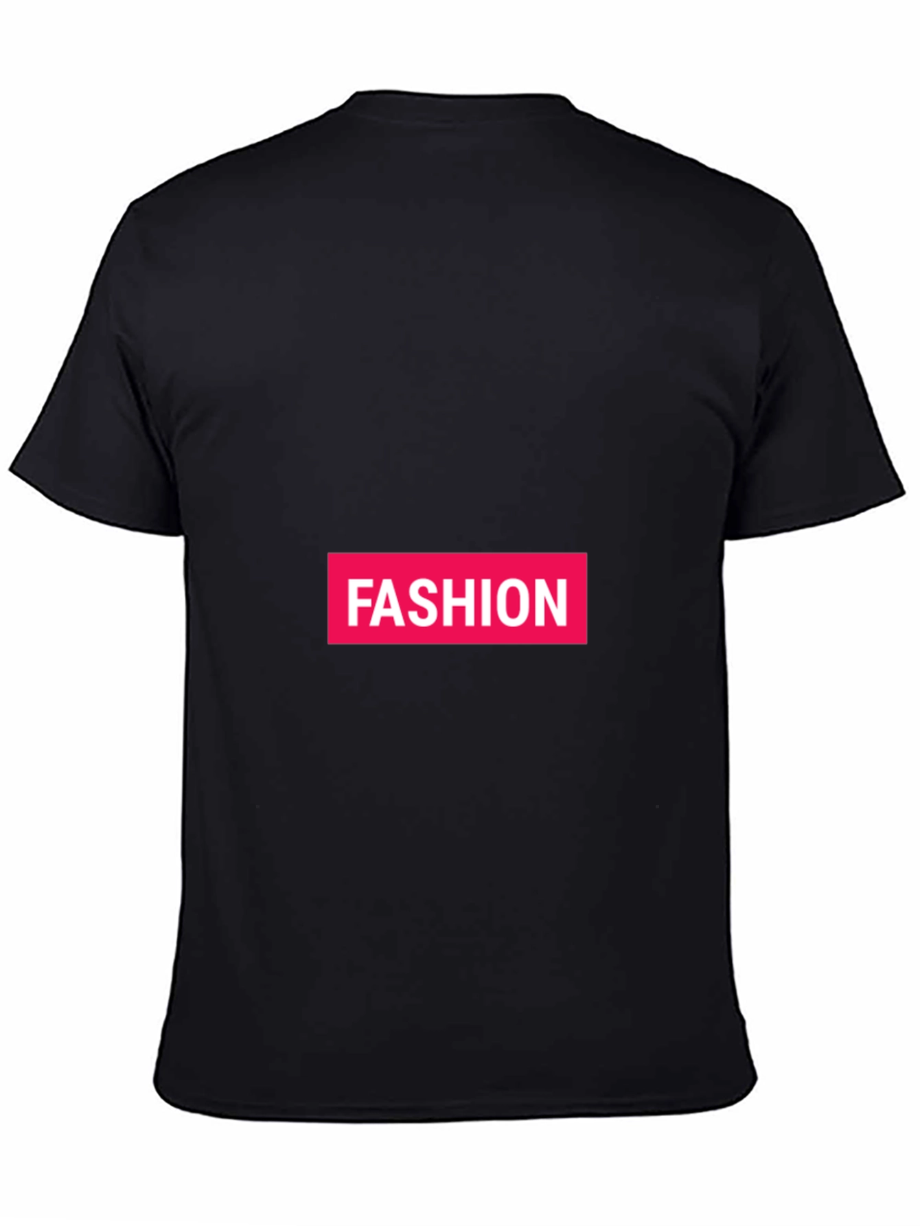 Mens Black Fashion Tee