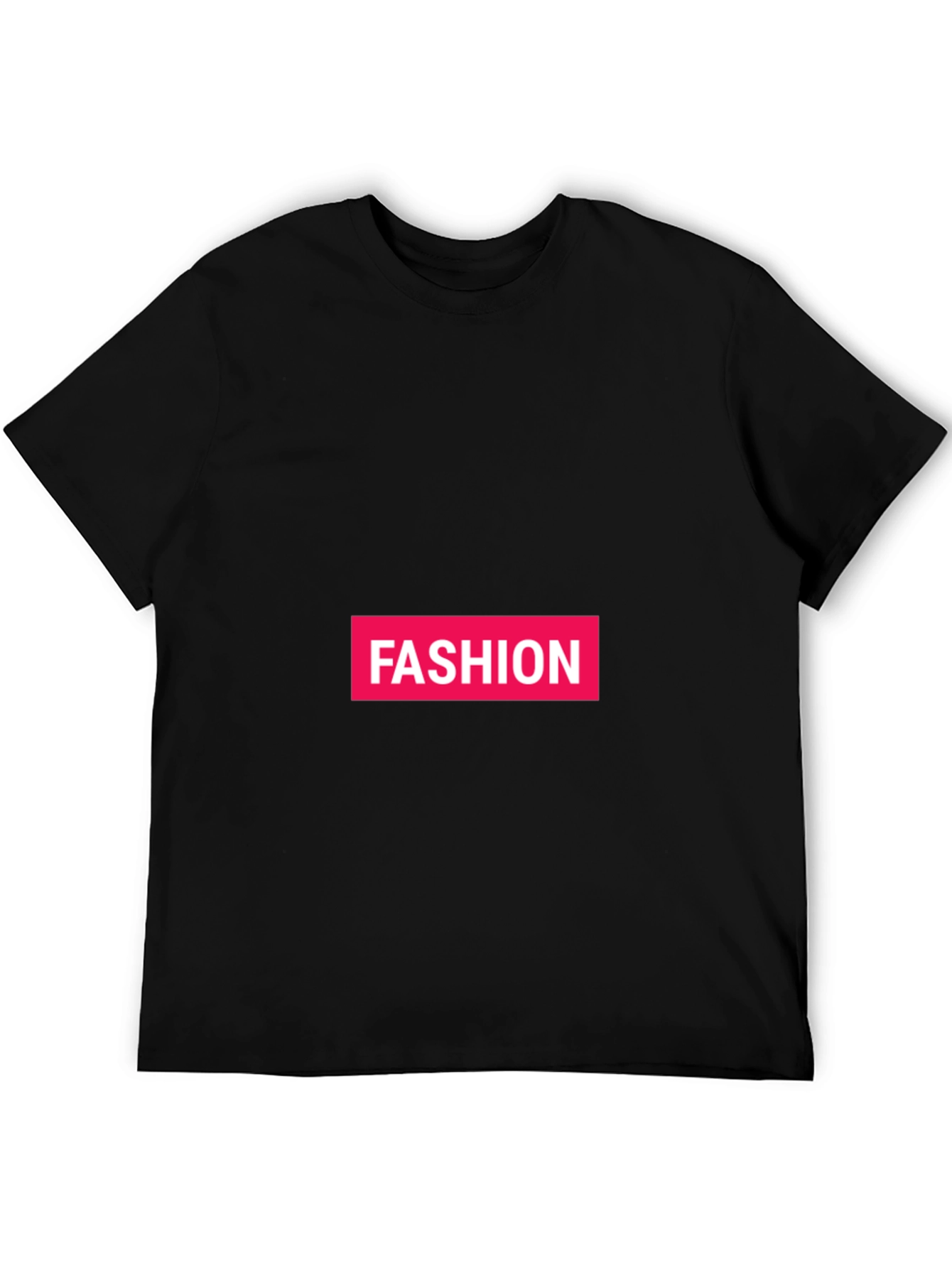 Mens Black Fashion Tee