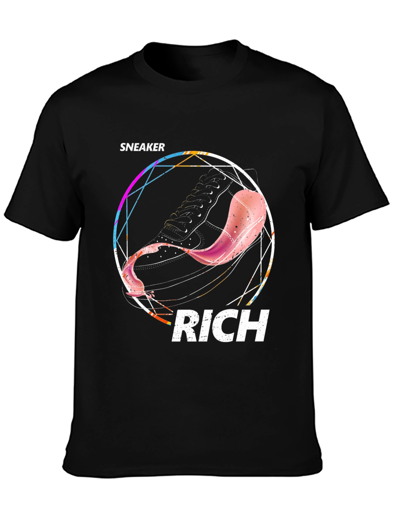 Sneaker Rich Graphic Tee - Trendy Streetwear Style