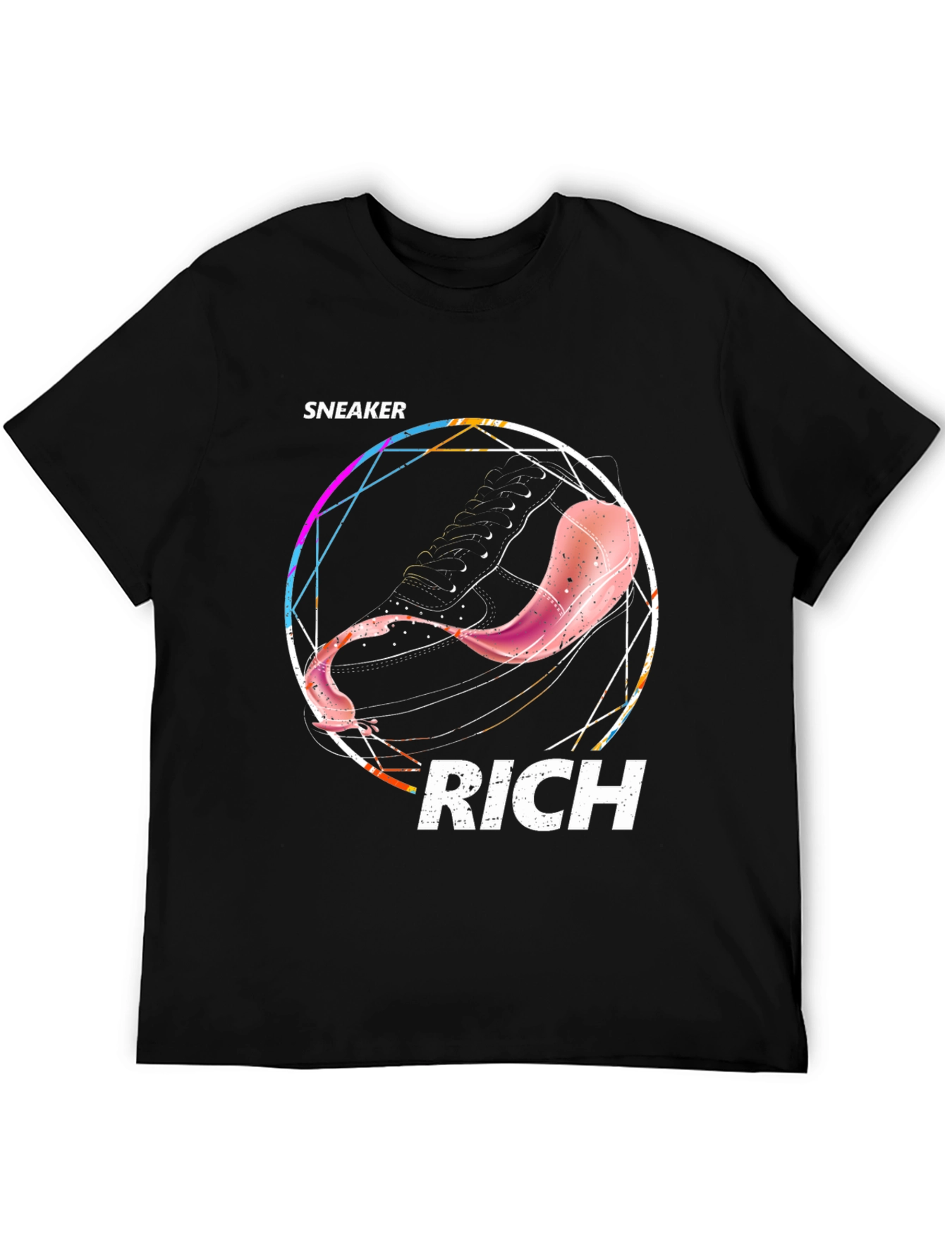 Sneaker Rich Graphic Tee - Trendy Streetwear Style