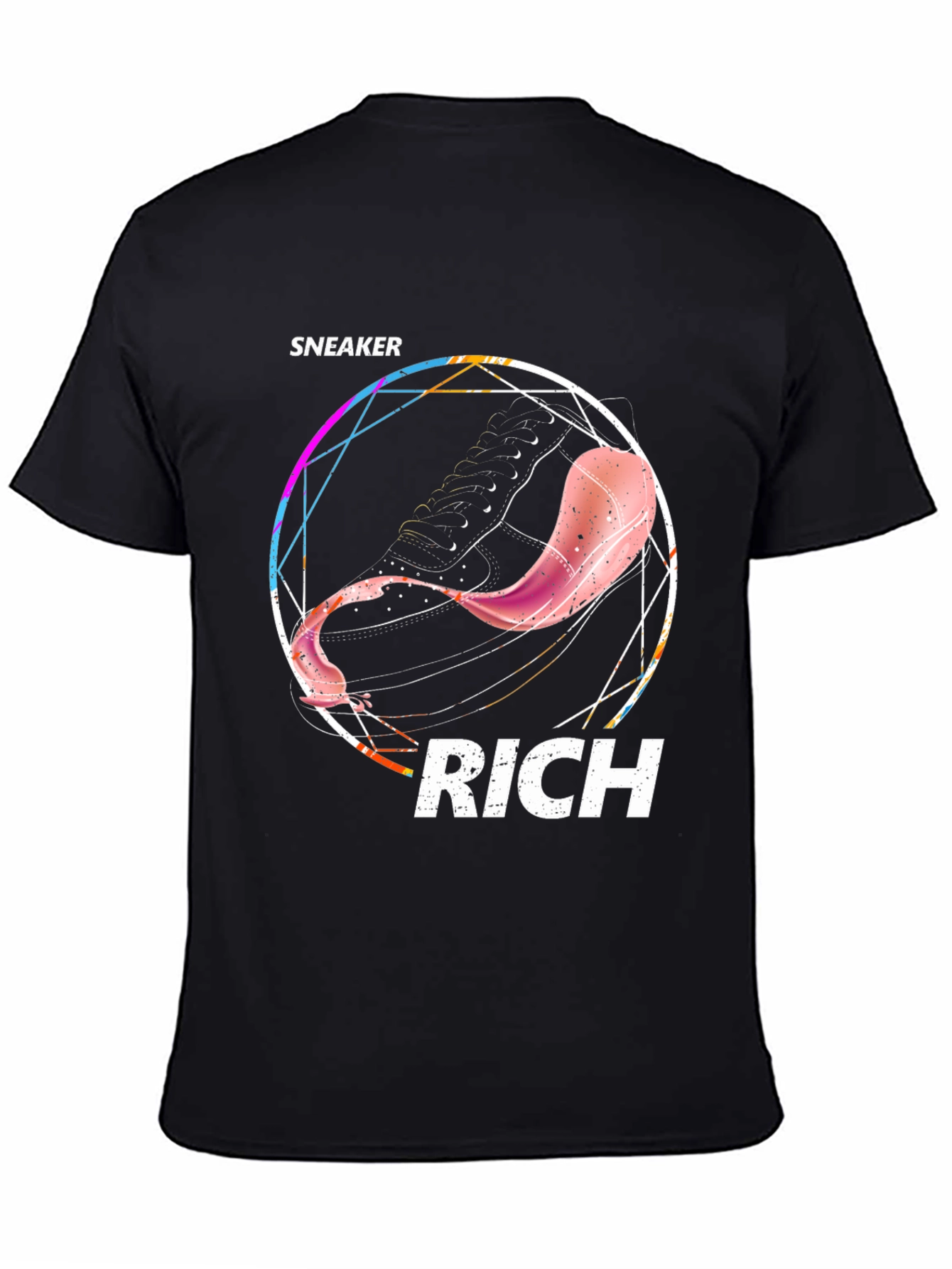 Sneaker Rich Graphic Tee - Trendy Streetwear Style