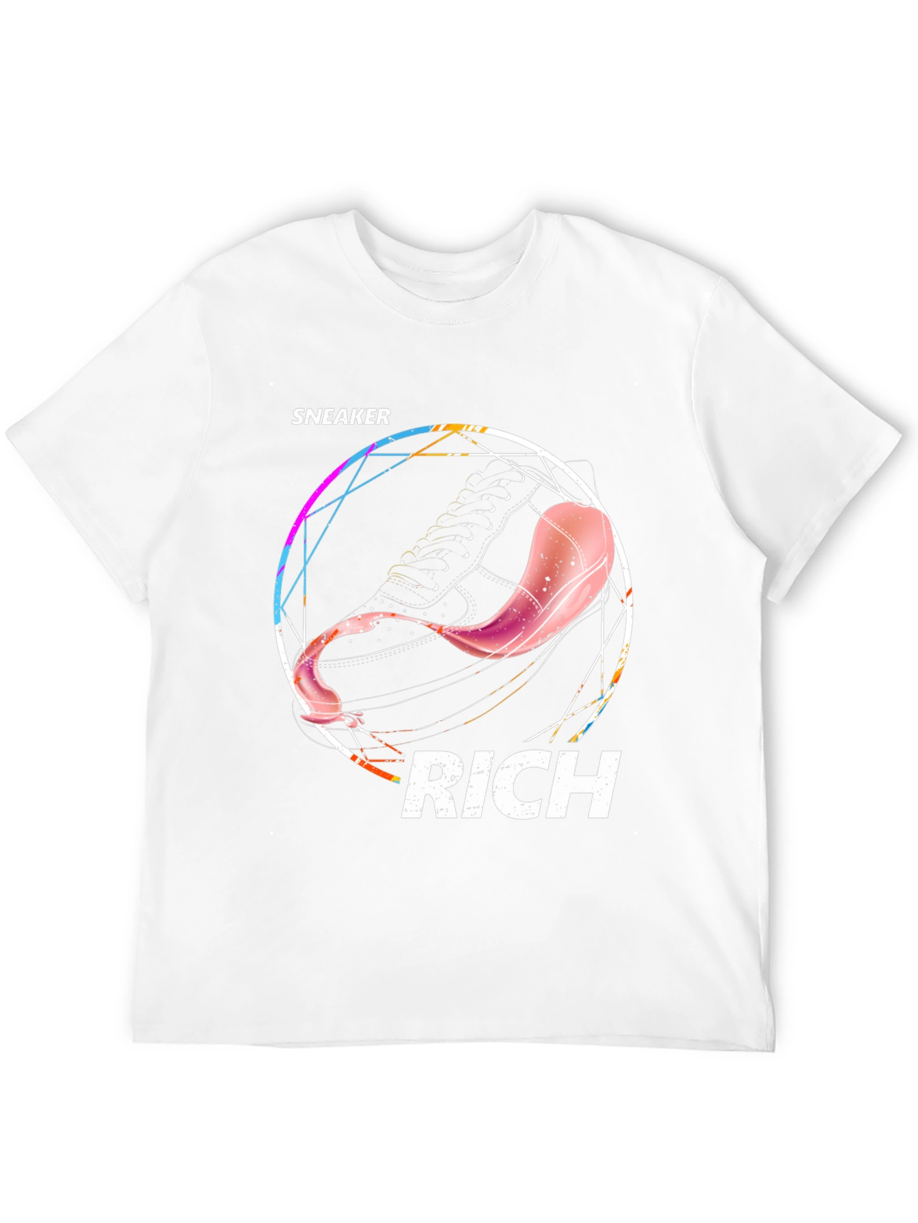Sneaker Rich Graphic Tee - Trendy Streetwear Style