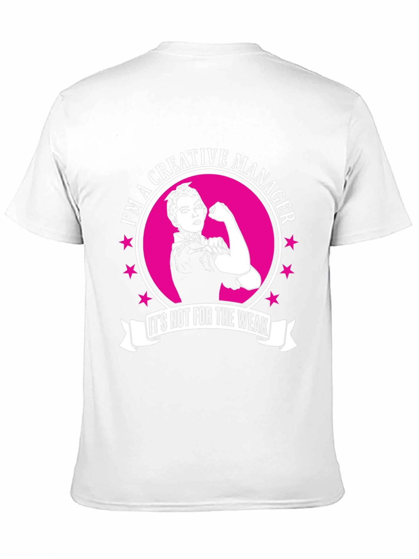Creative Manager T-Shirt - Strong Woman Design