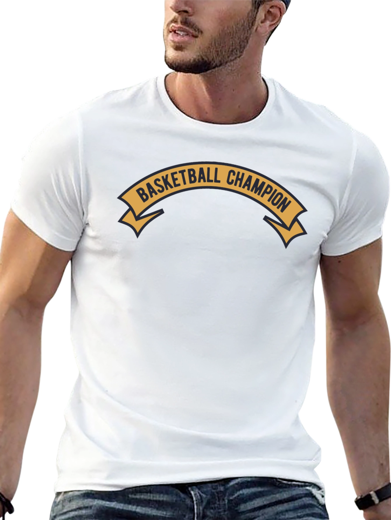 Basketball Champion Graphic T-Shirt