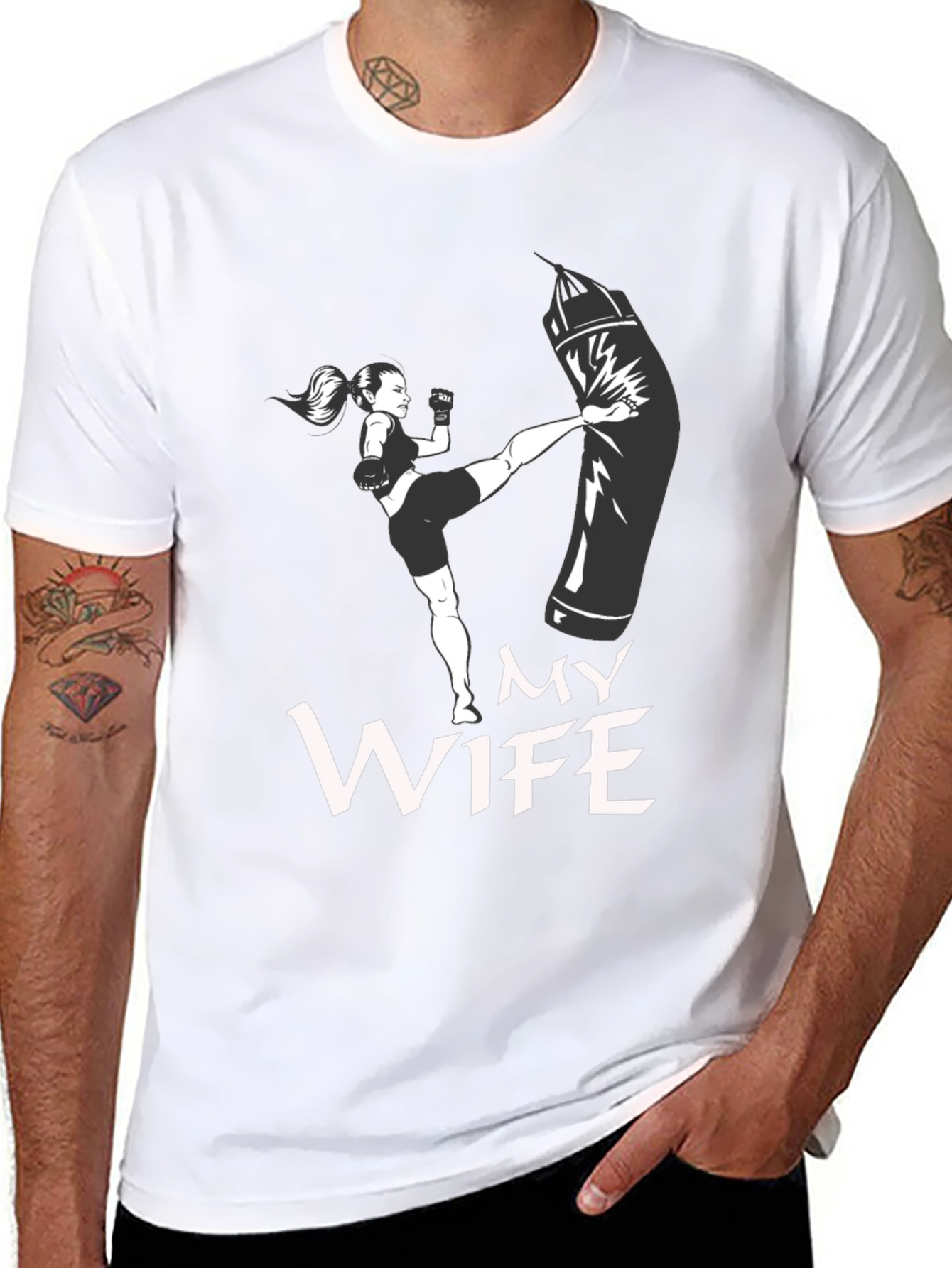 My Wife Kickboxing T-Shirt