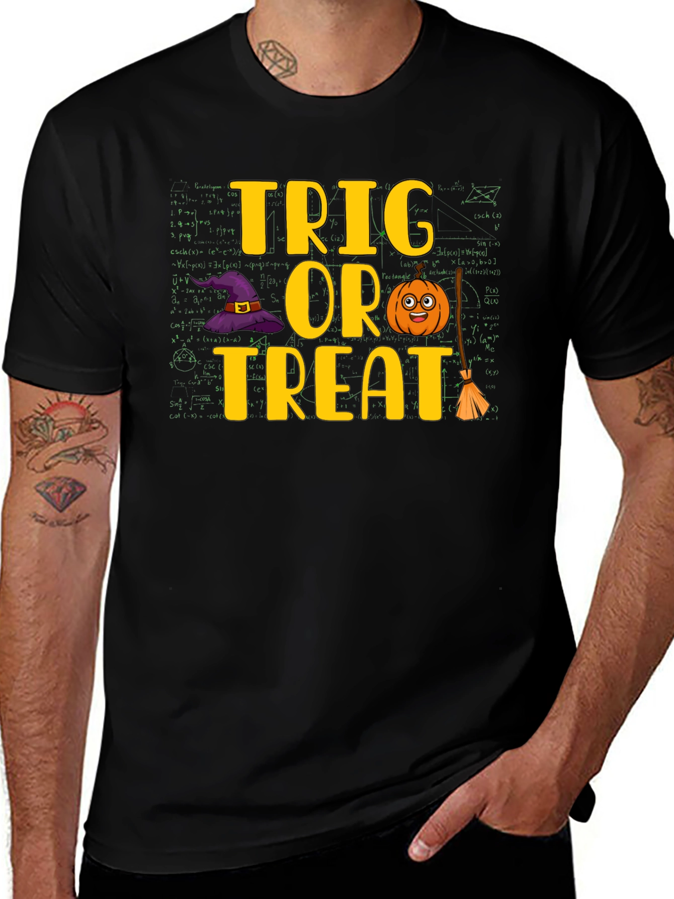 Trig or Treat Halloween T-Shirt