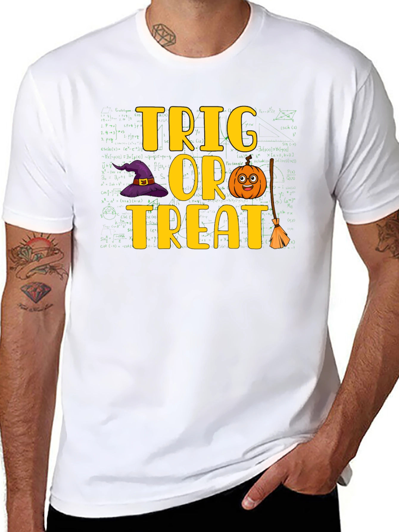 Trig or Treat Halloween T-Shirt