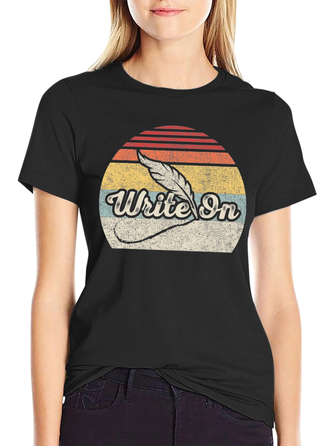 Write On Retro Graphic Tee