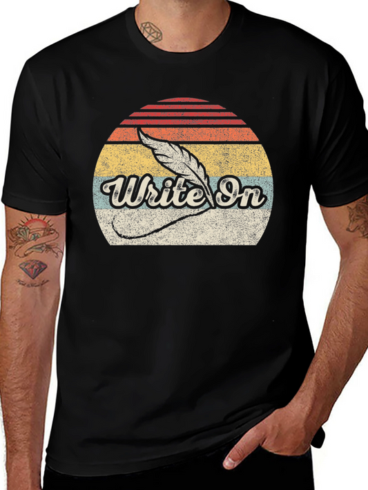 Write On Retro Graphic Tee