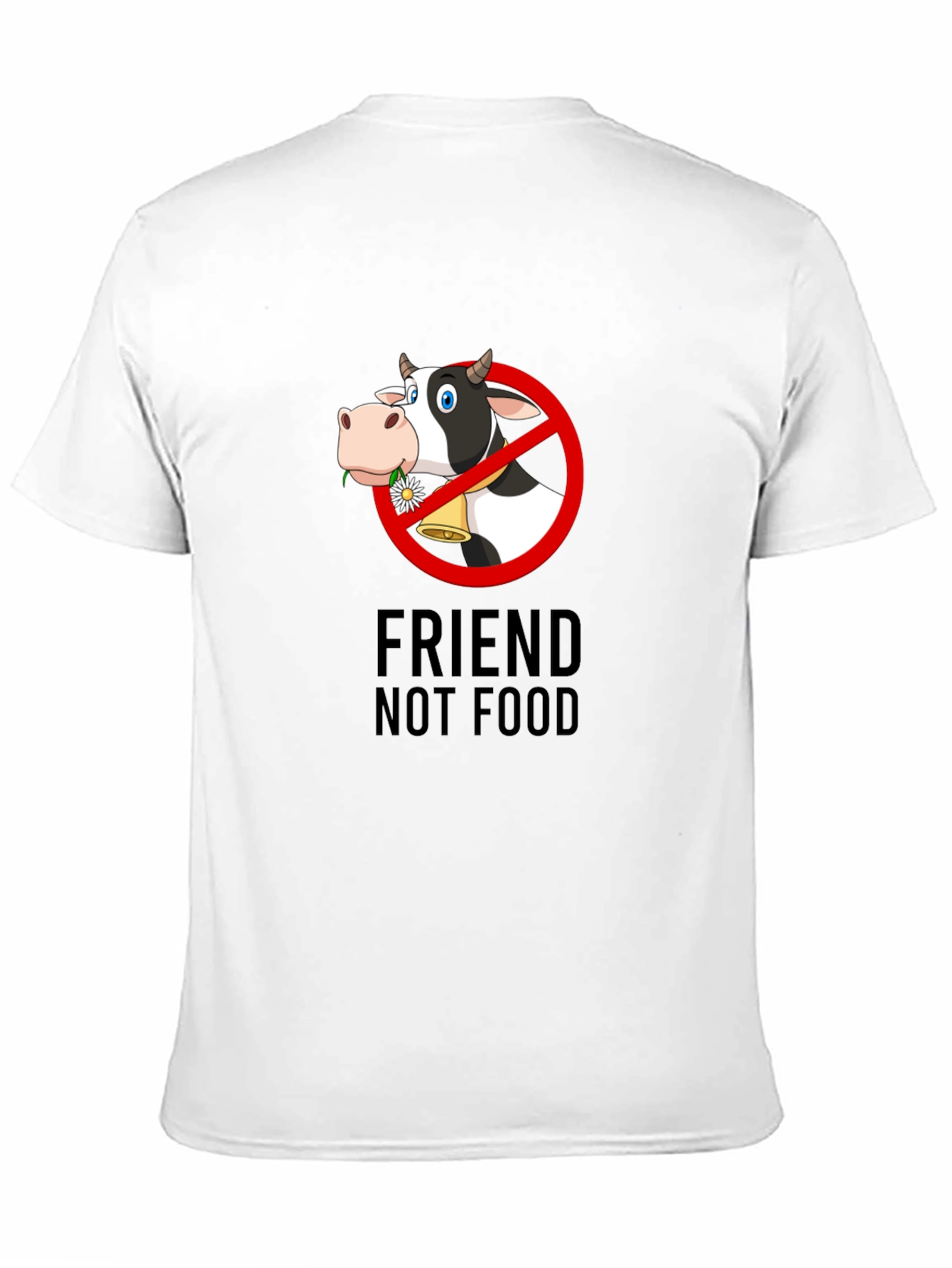 Vegan Friend Not Food Graphic T-Shirt