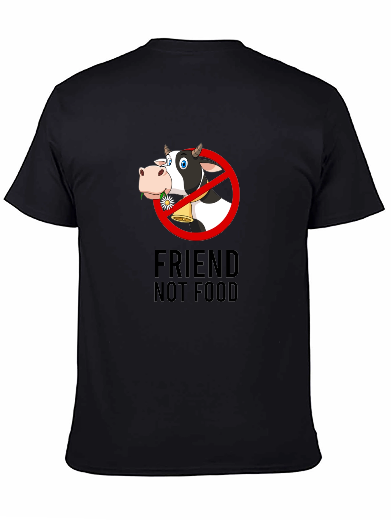 Vegan Friend Not Food Graphic T-Shirt