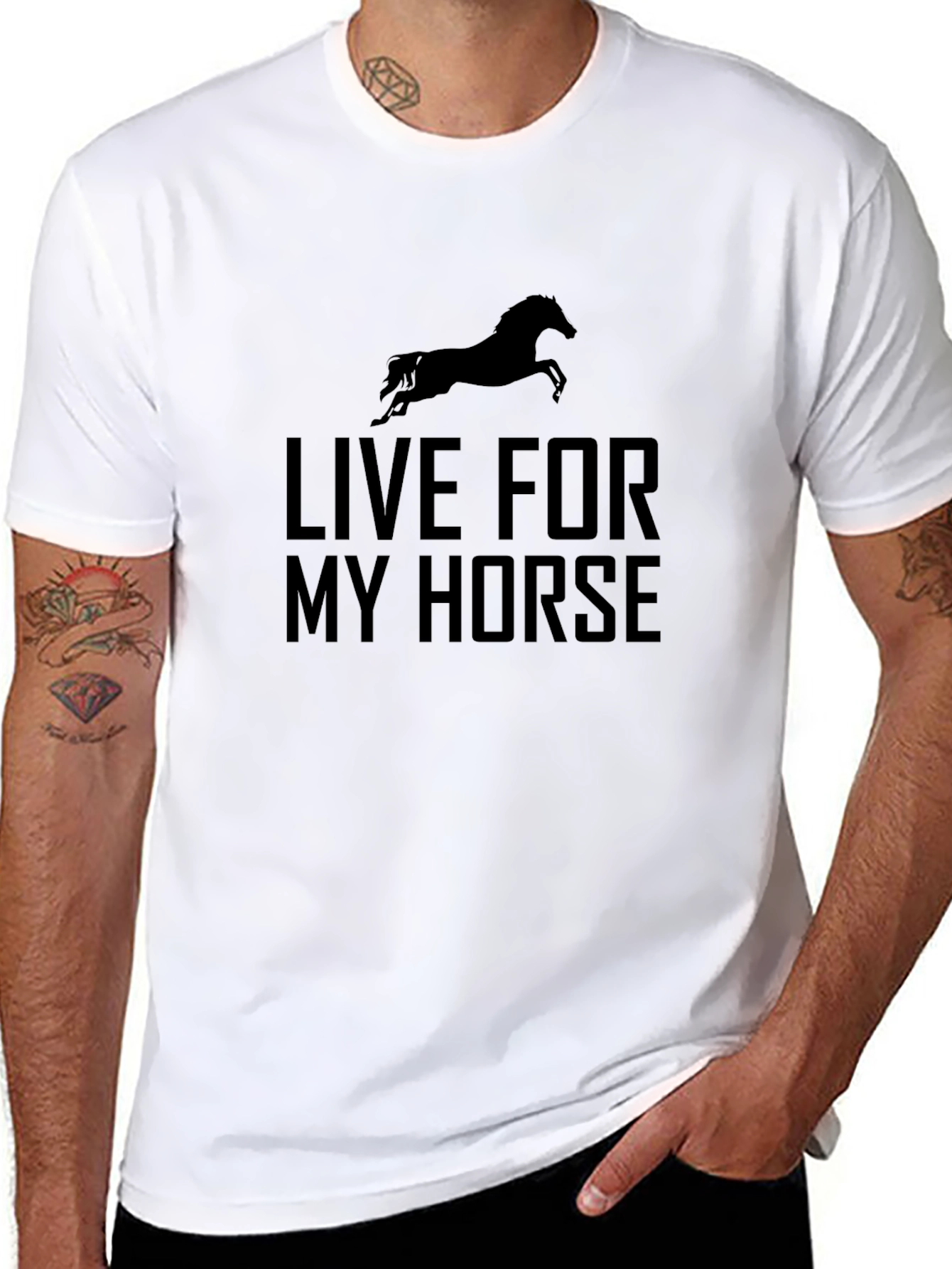 Live for My Horse Graphic Tee