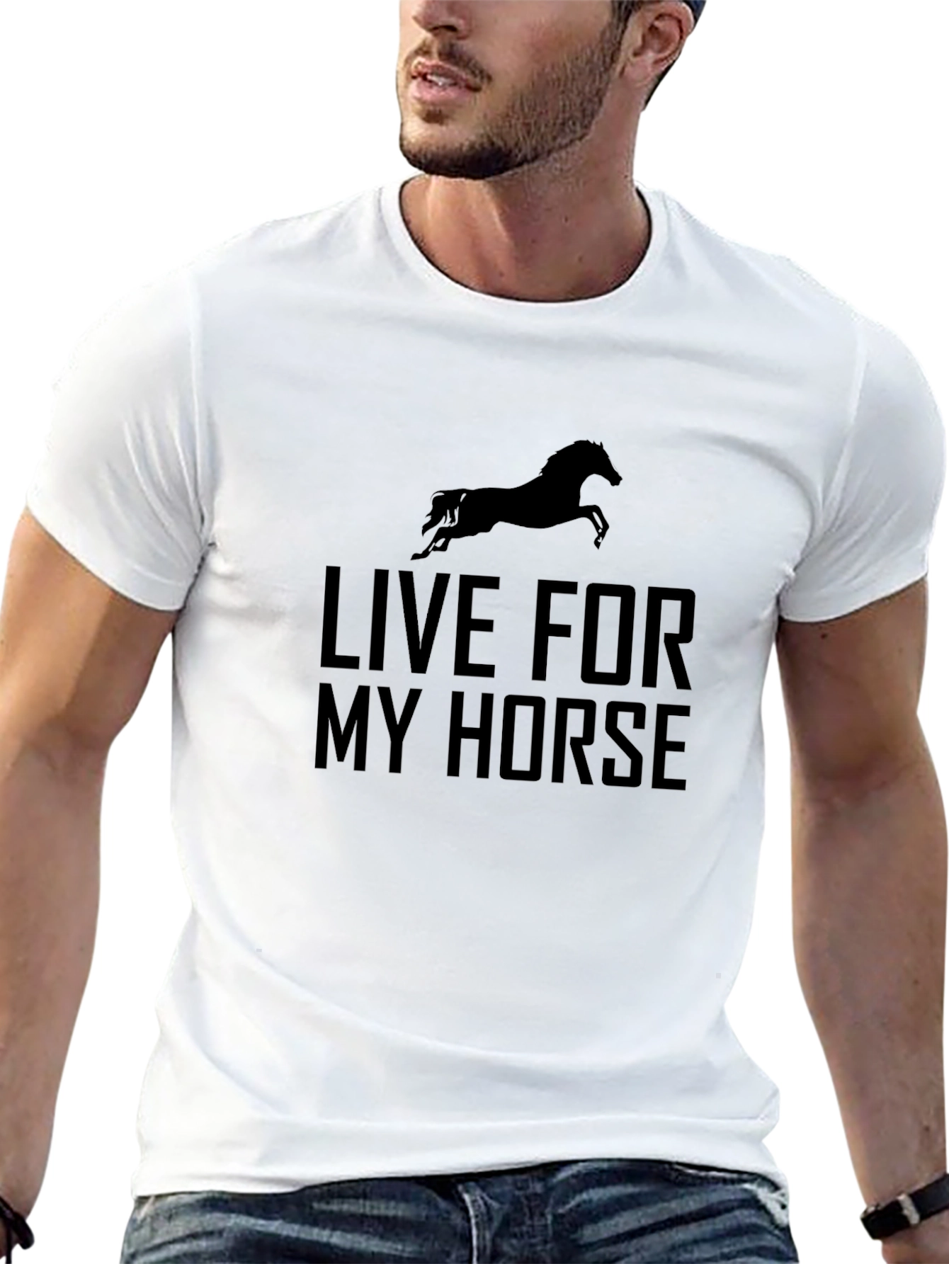 Live for My Horse Graphic Tee