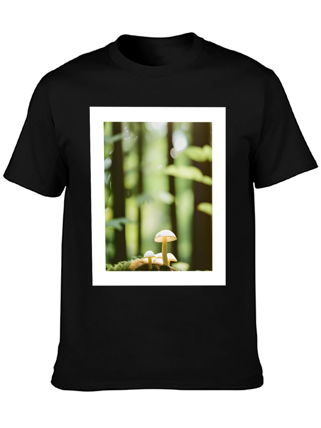 Mushroom Forest Graphic Tee - Nature Lovers T-Shirt