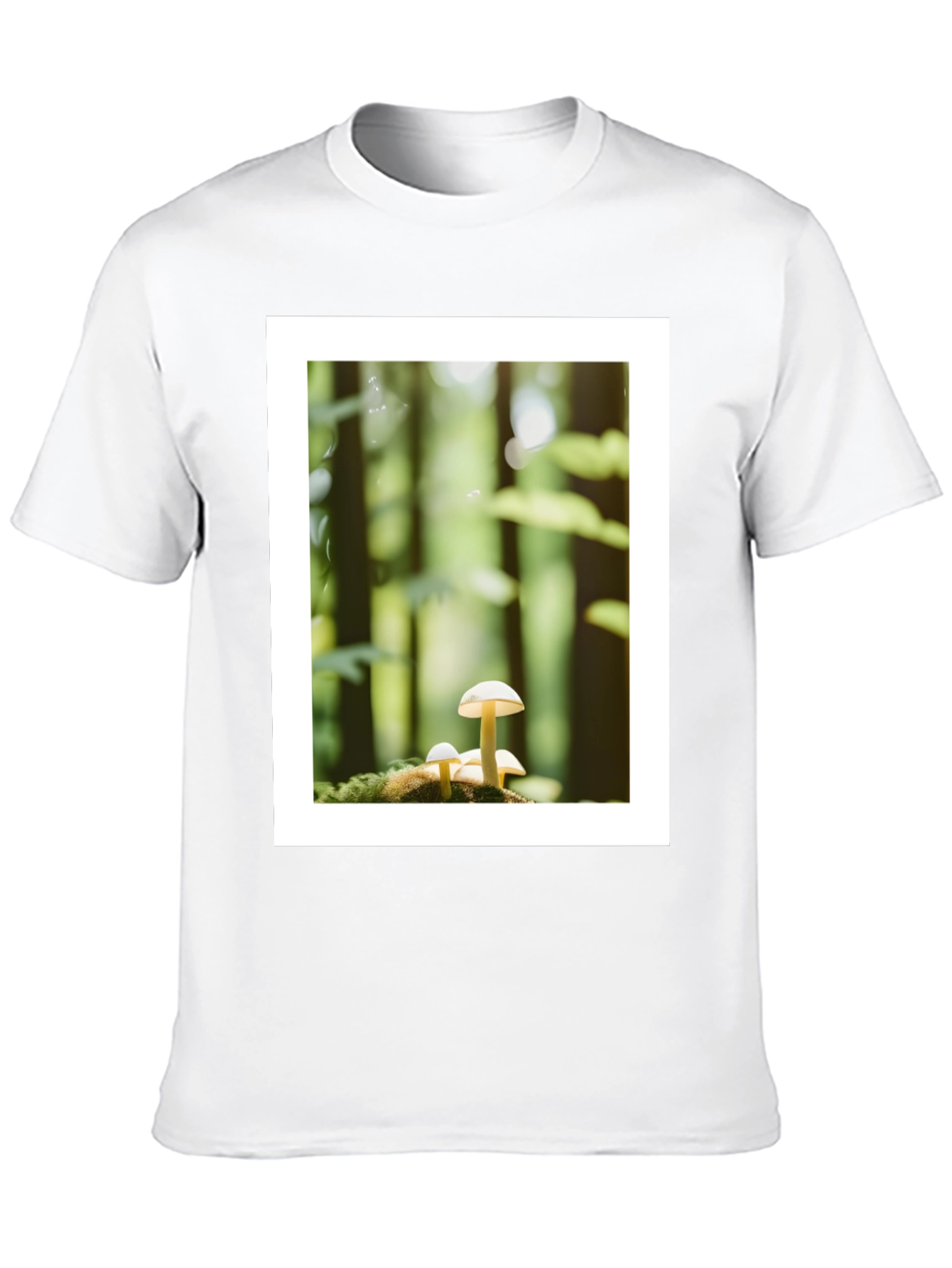 Mushroom Forest Graphic Tee - Nature Lovers T-Shirt