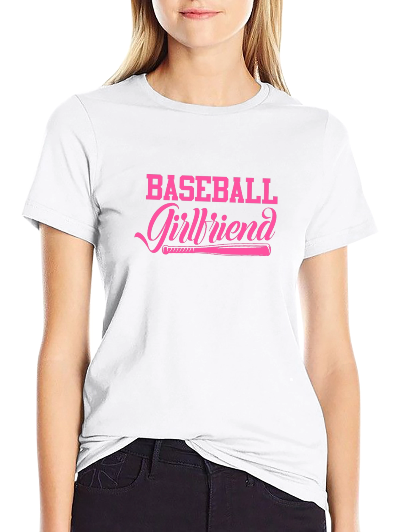 Baseball Girlfriend Graphic Tee