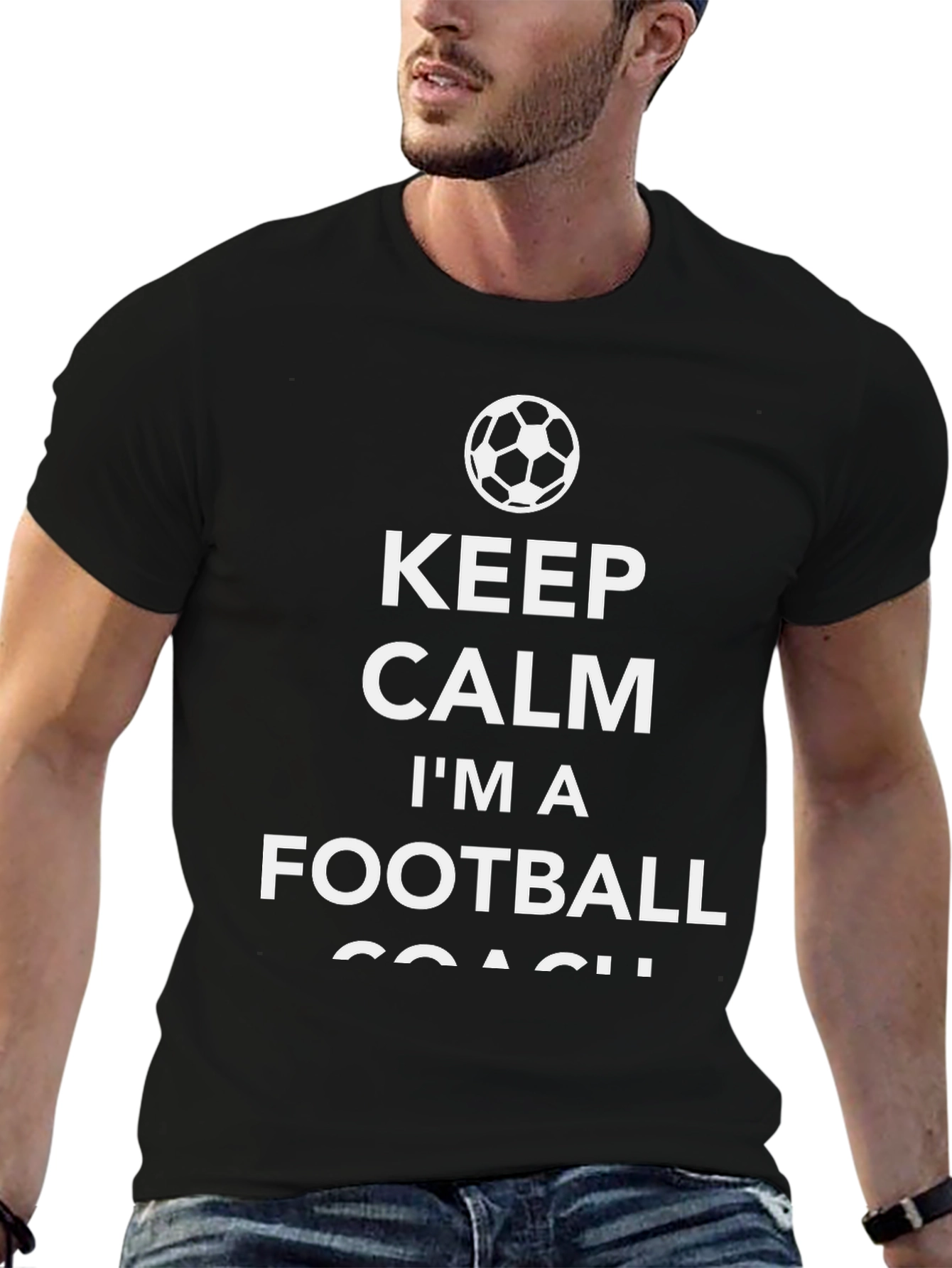 Keep Calm Im A Football Coach T-Shirt