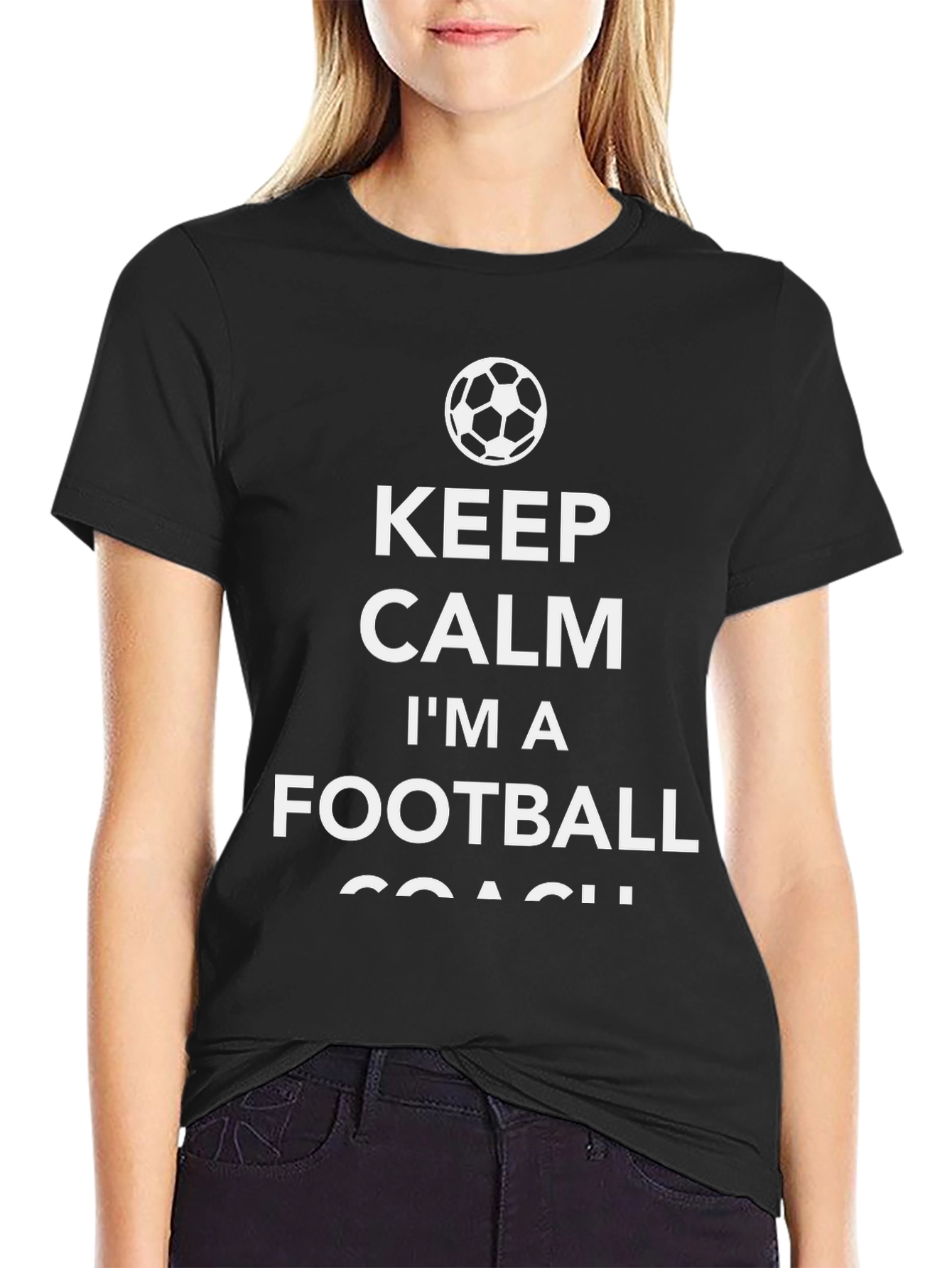 Keep Calm Im A Football Coach T-Shirt
