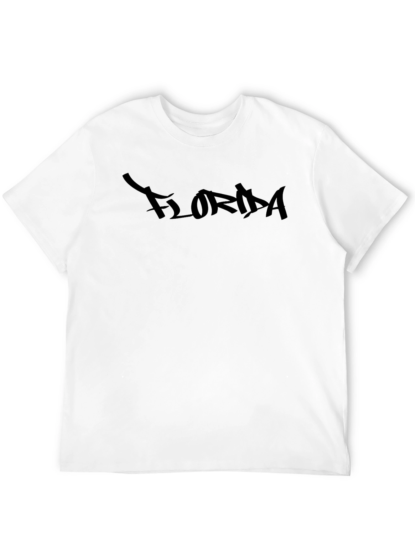 Florida Script Graphic Black T-Shirt