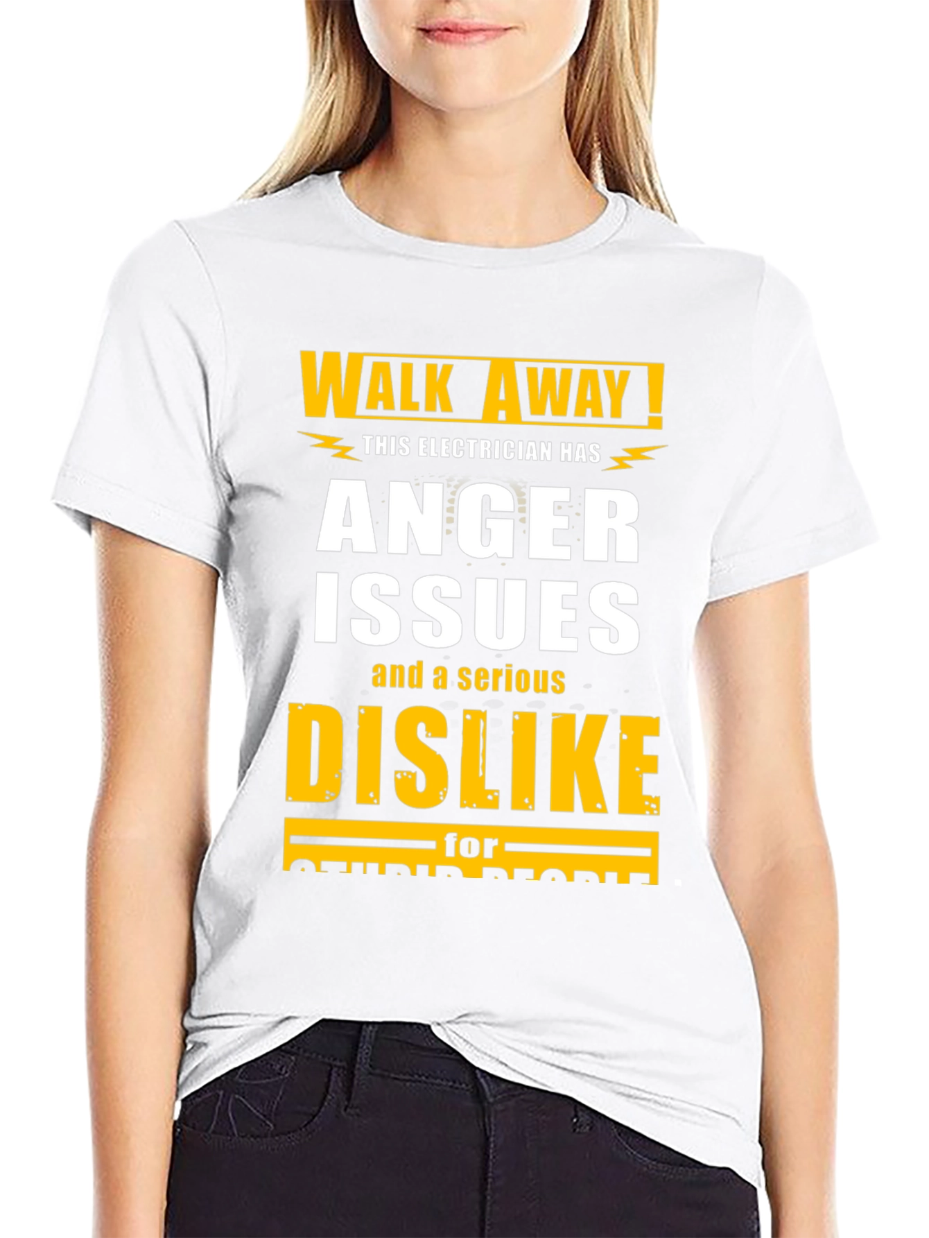 Electrician Anger Issues Graphic T-Shirt