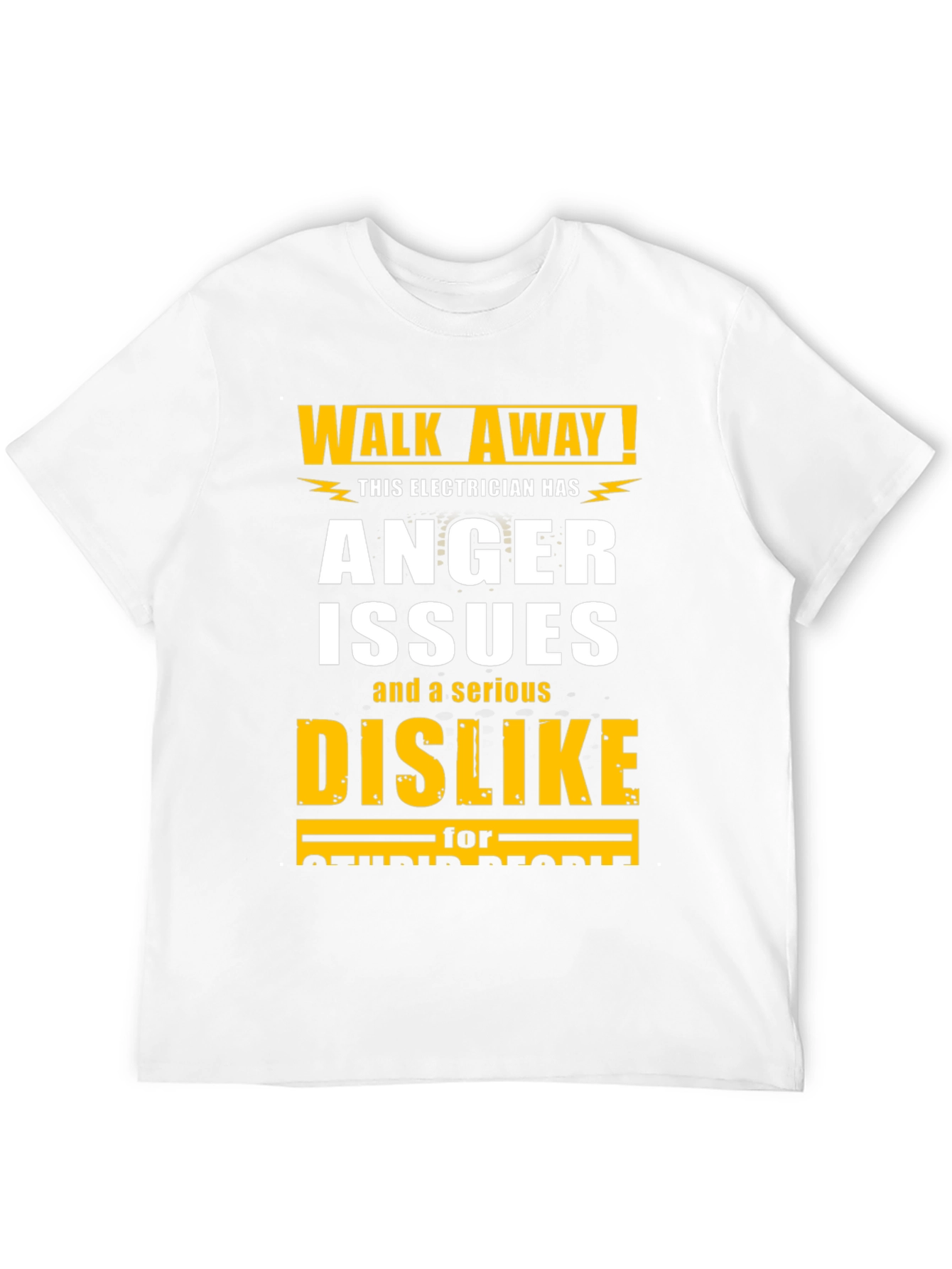 Electrician Anger Issues Graphic T-Shirt