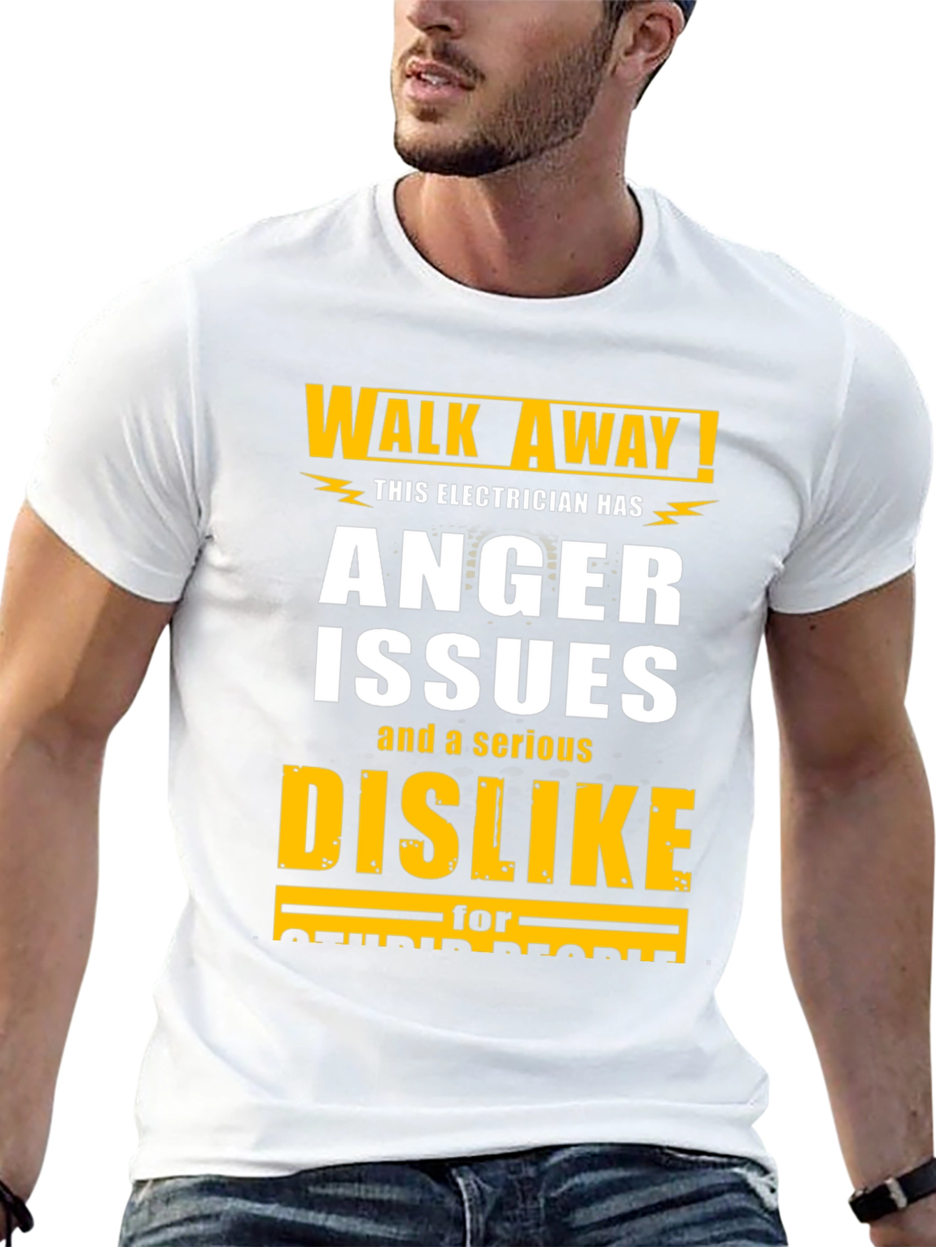 Electrician Anger Issues Graphic T-Shirt