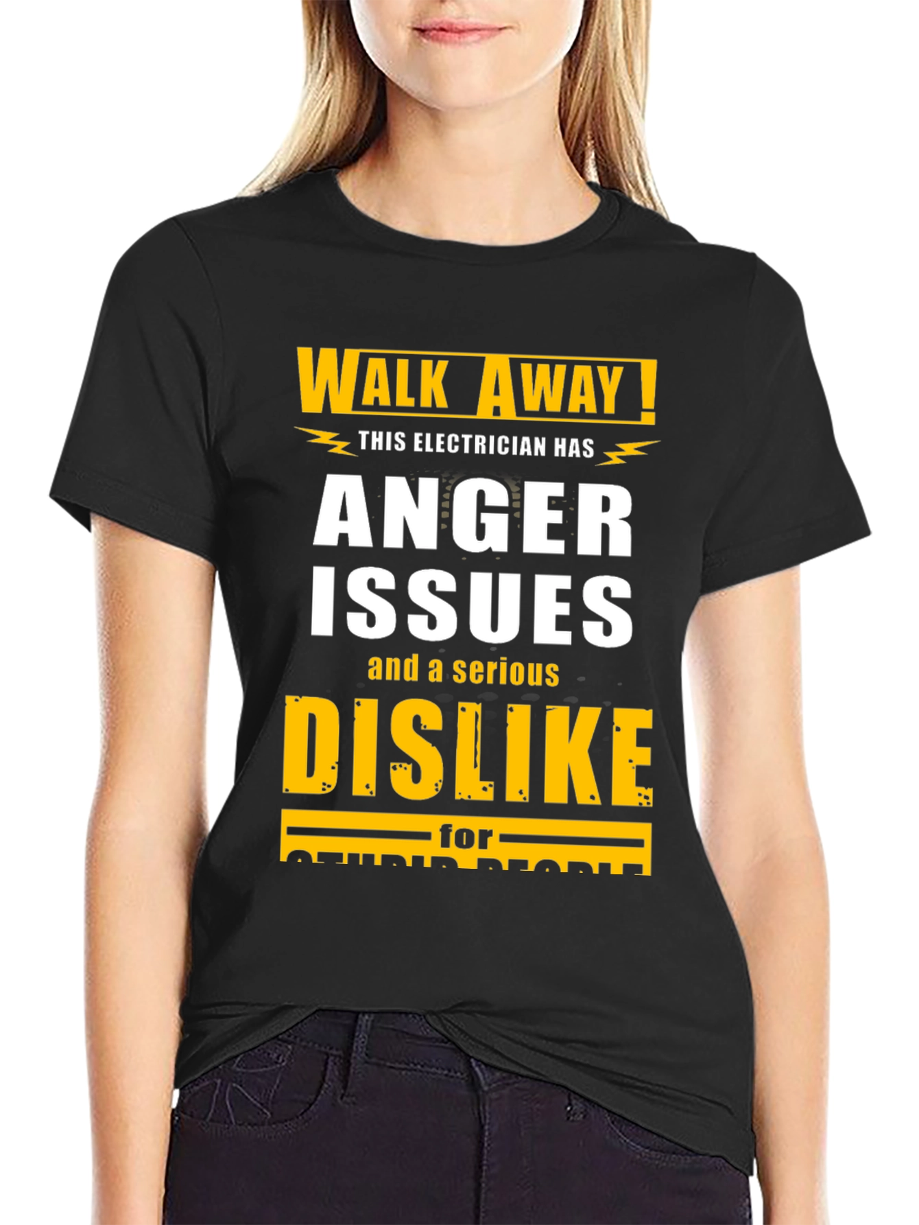 Electrician Anger Issues Graphic T-Shirt