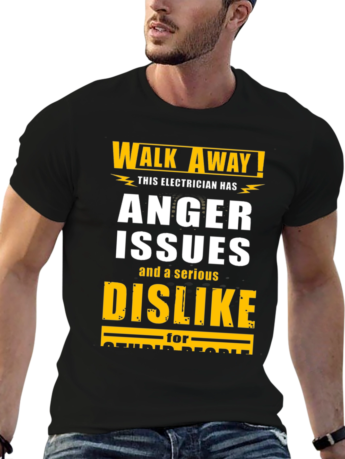 Electrician Anger Issues Graphic T-Shirt