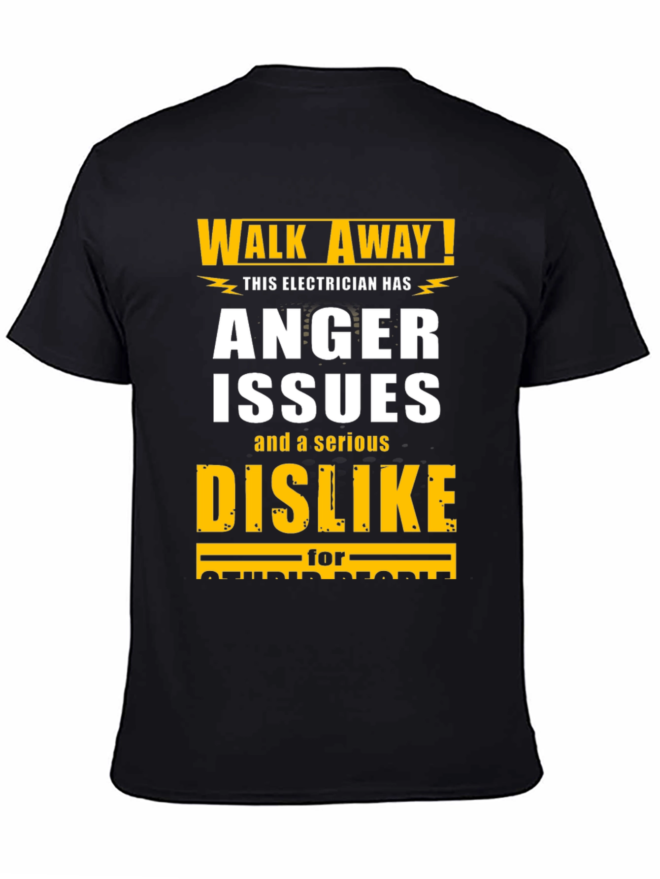 Electrician Anger Issues Graphic T-Shirt