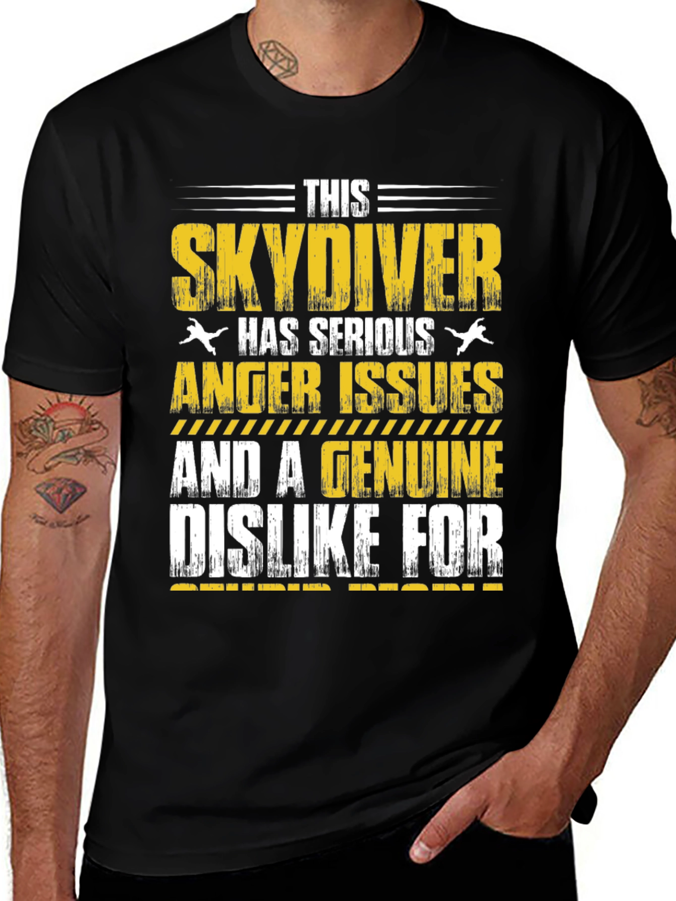 Skydiving Anger Issues T-Shirt
