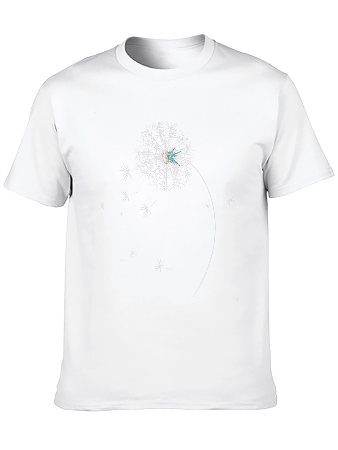 Black Dandelion Graphic Tee