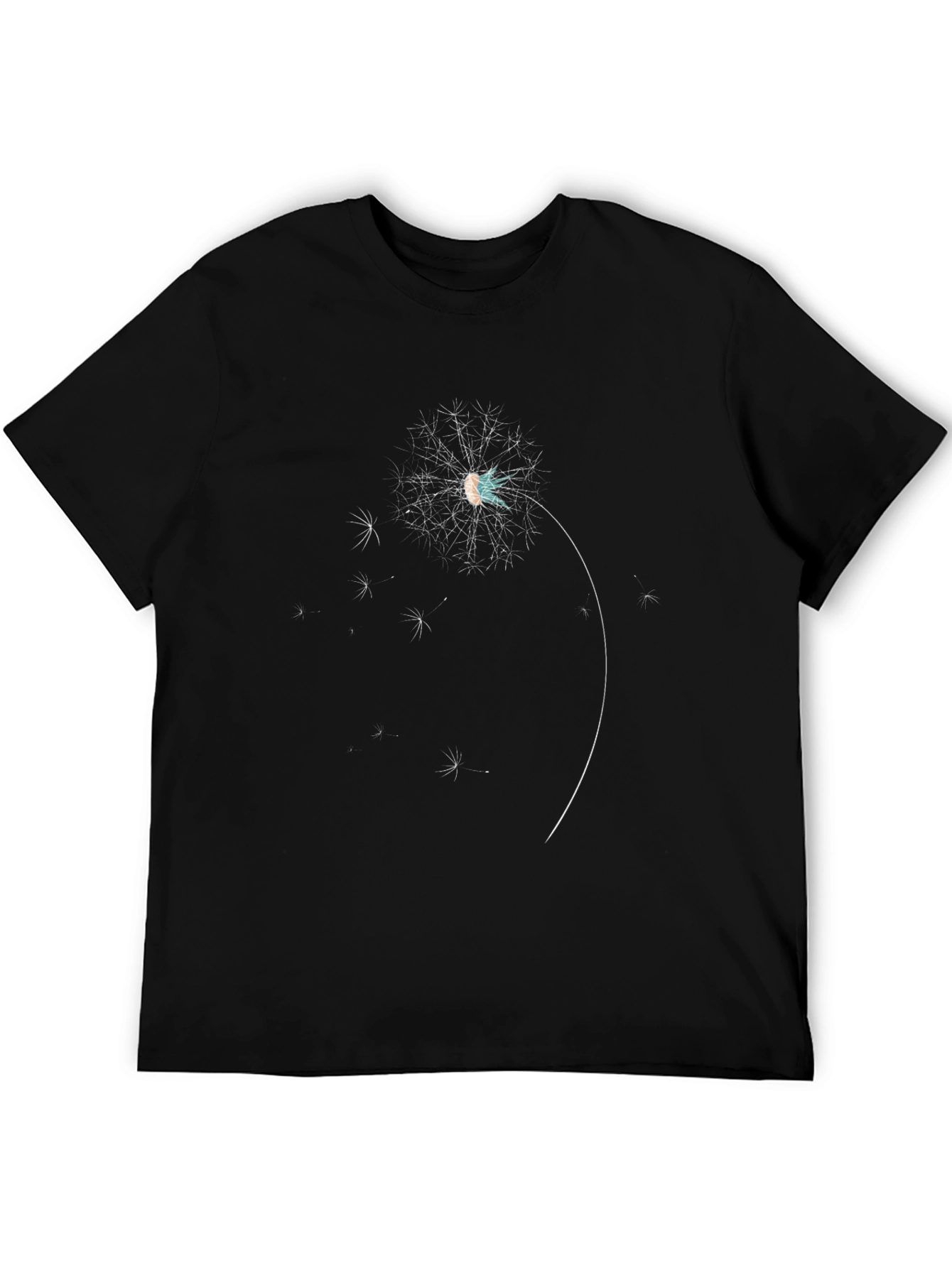 Black Dandelion Graphic Tee