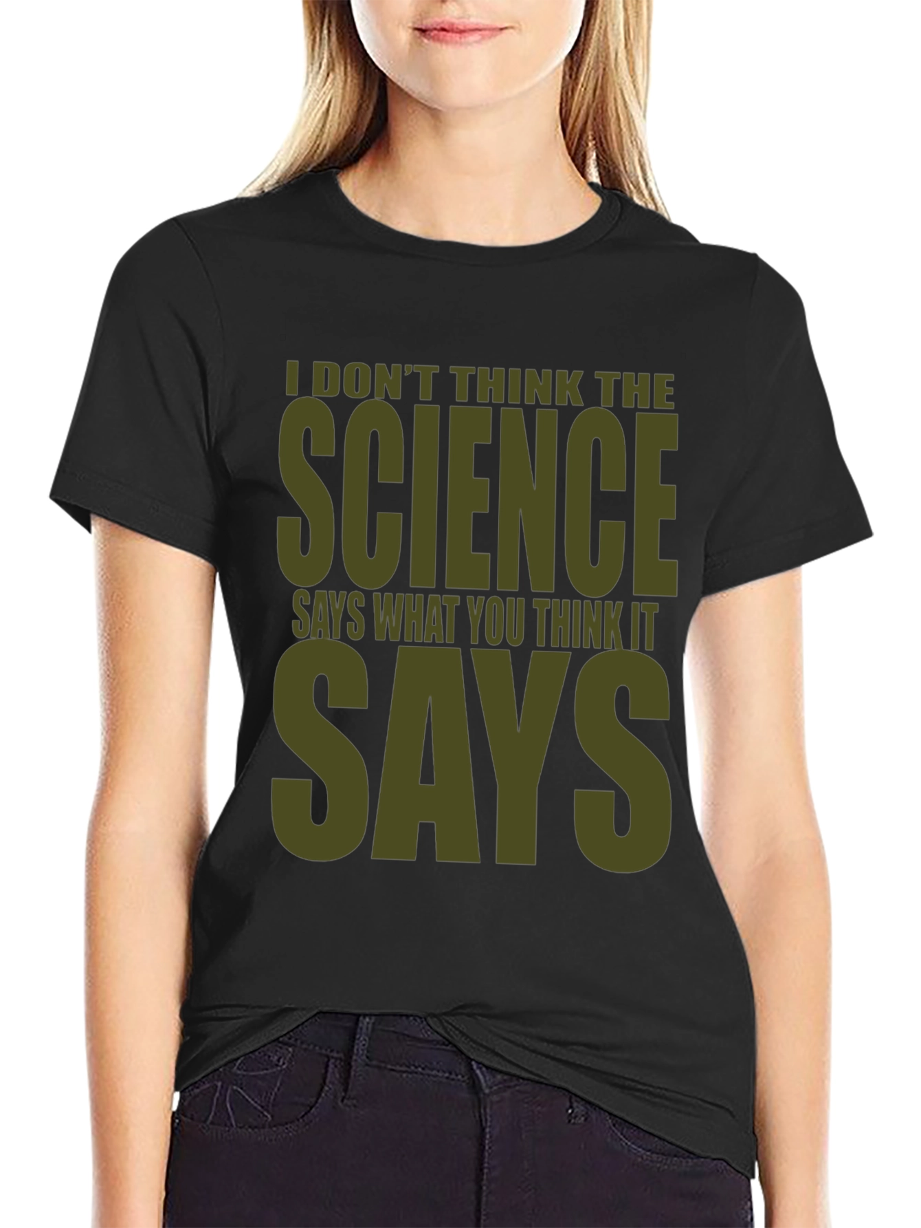 Science Says Graphic Tee - Mens Funny T-Shirt