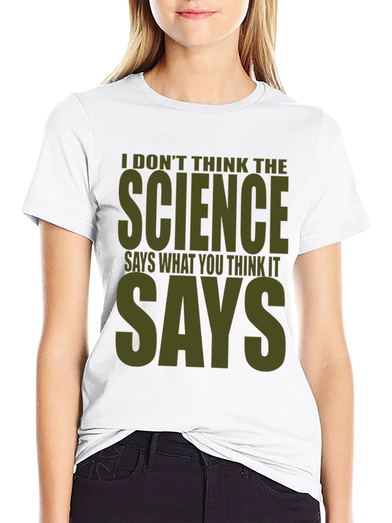 Science Says Graphic Tee - Mens Funny T-Shirt