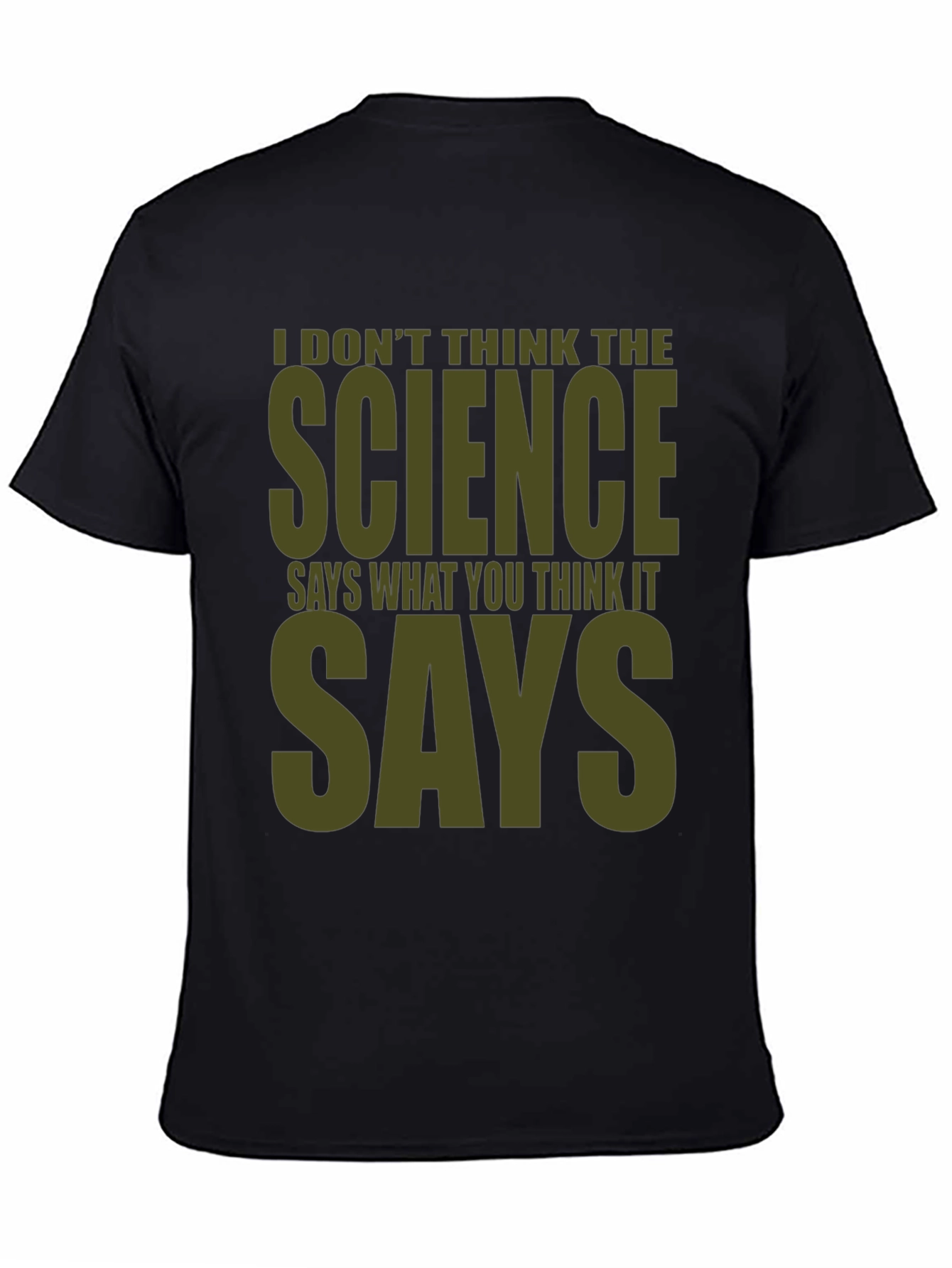 Science Says Graphic Tee - Mens Funny T-Shirt