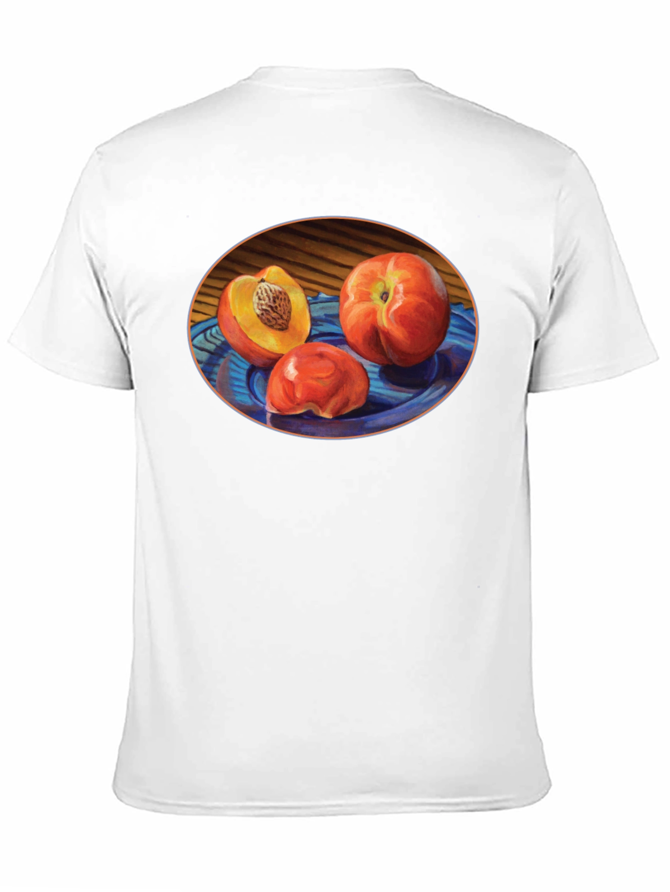 Peaches Painting Graphic T-Shirt