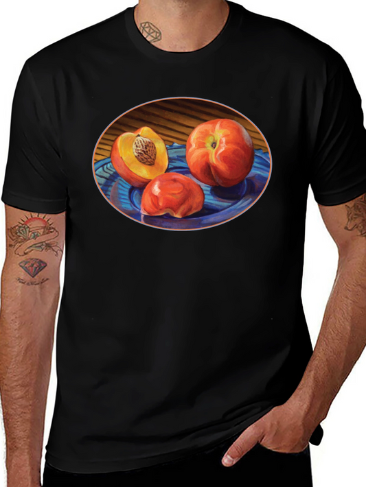 Peaches Painting Graphic T-Shirt