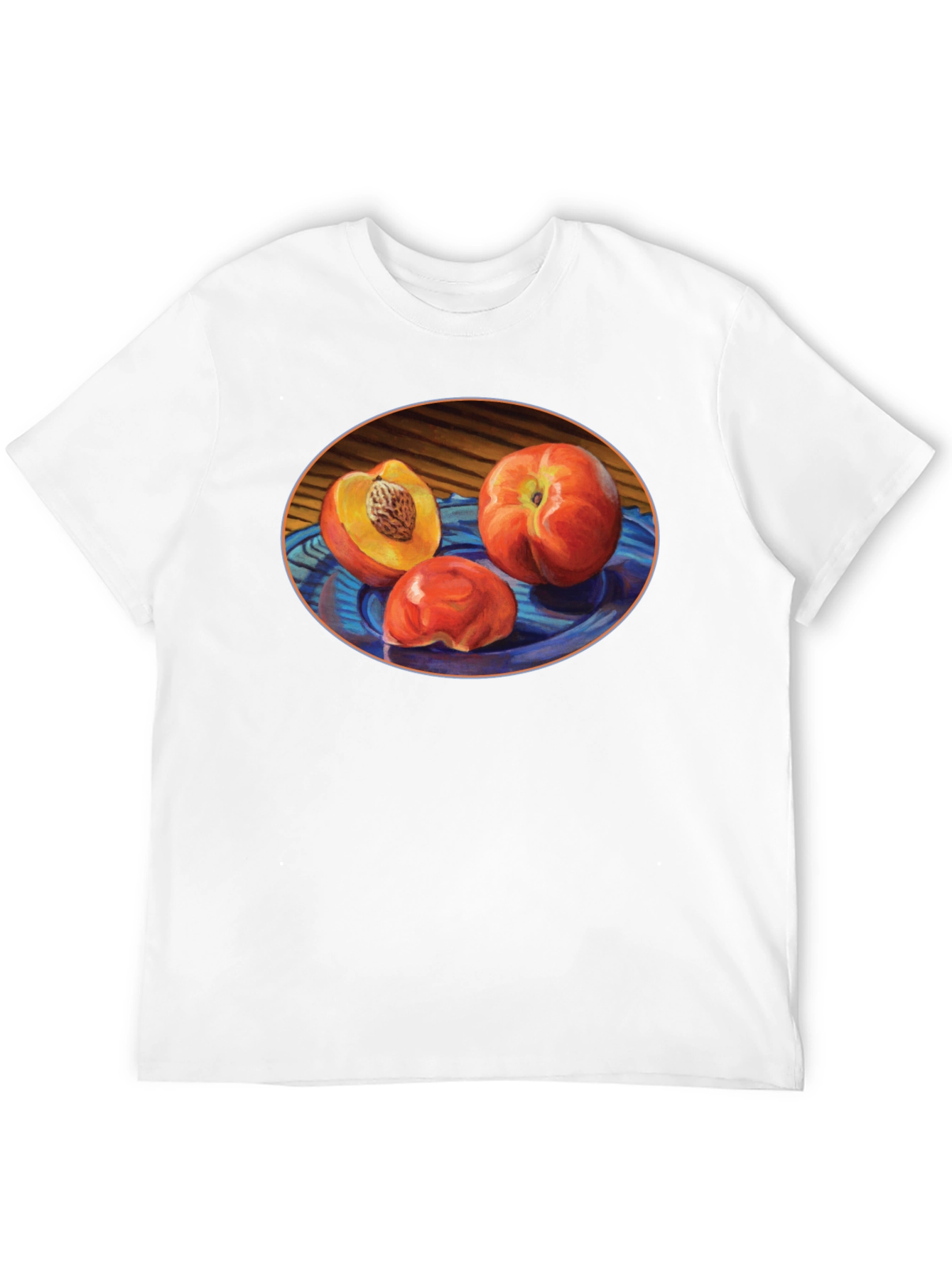 Peaches Painting Graphic T-Shirt