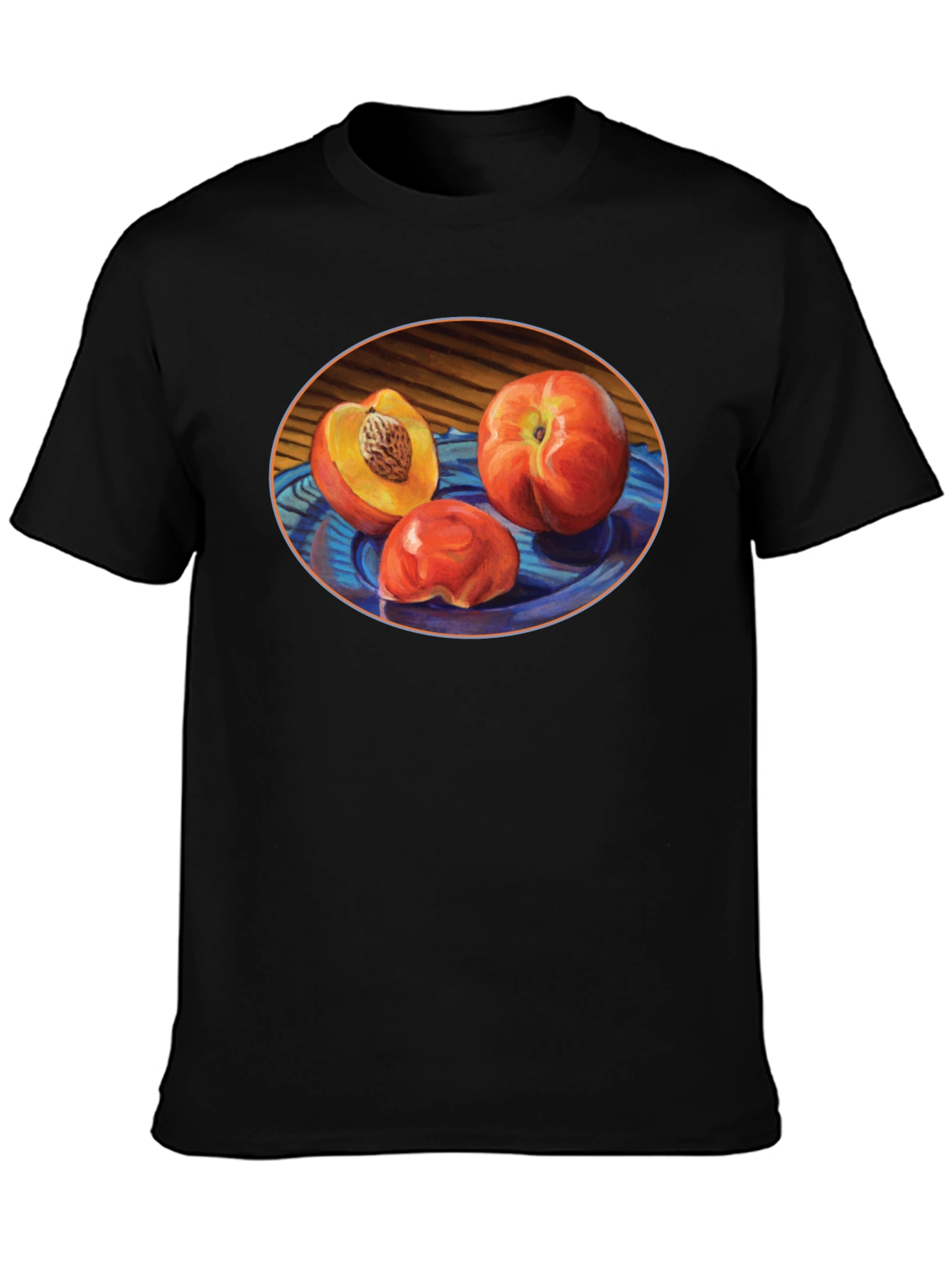 Peaches Painting Graphic T-Shirt