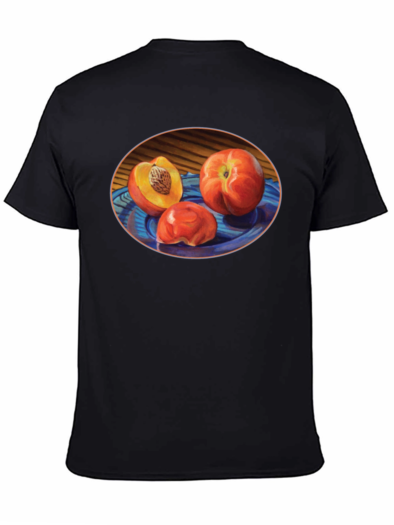 Peaches Painting Graphic T-Shirt