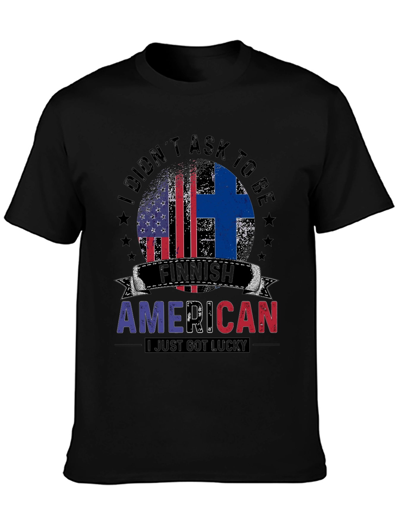 Finnish American Flag T-Shirt