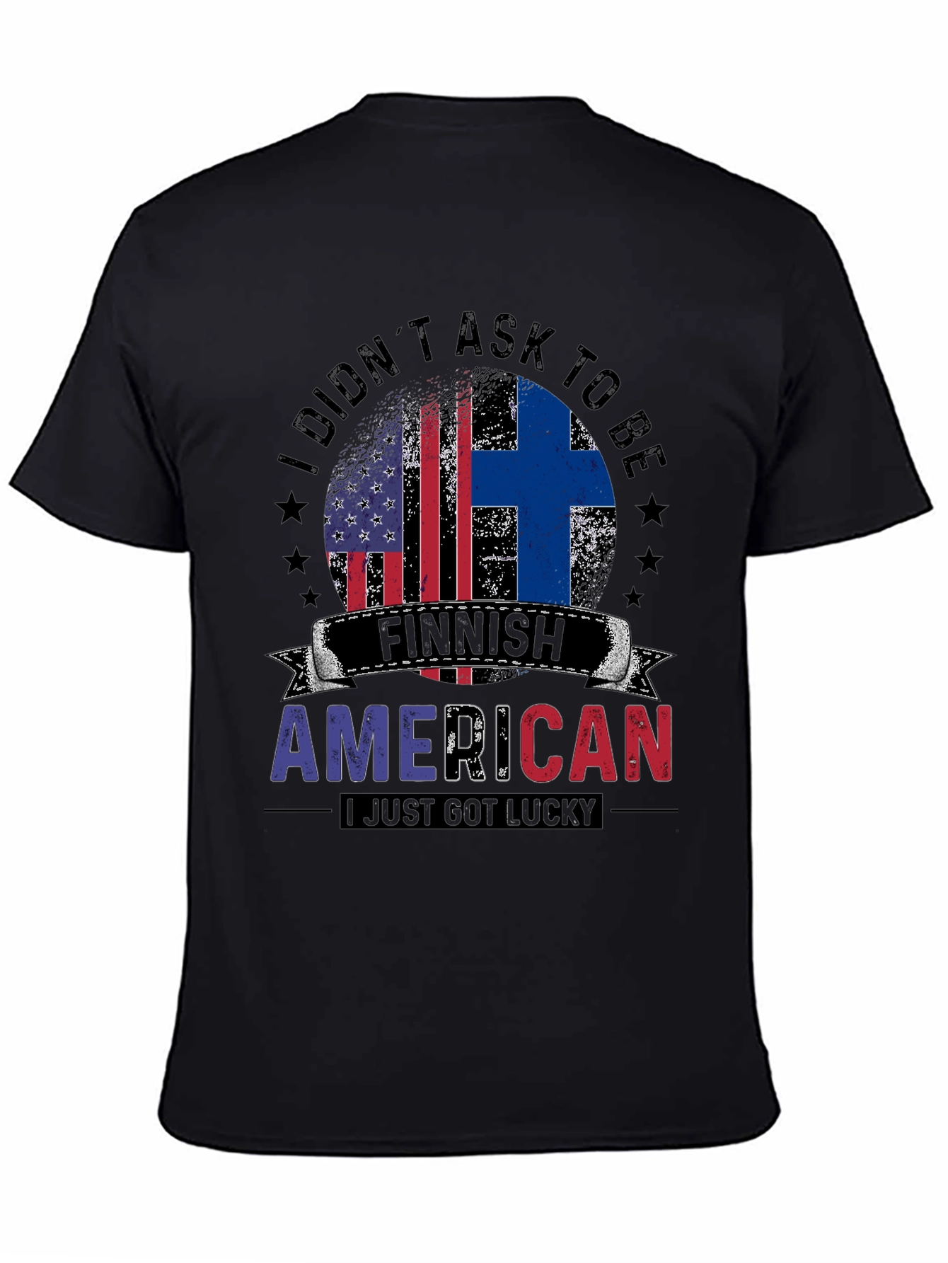 Finnish American Flag T-Shirt