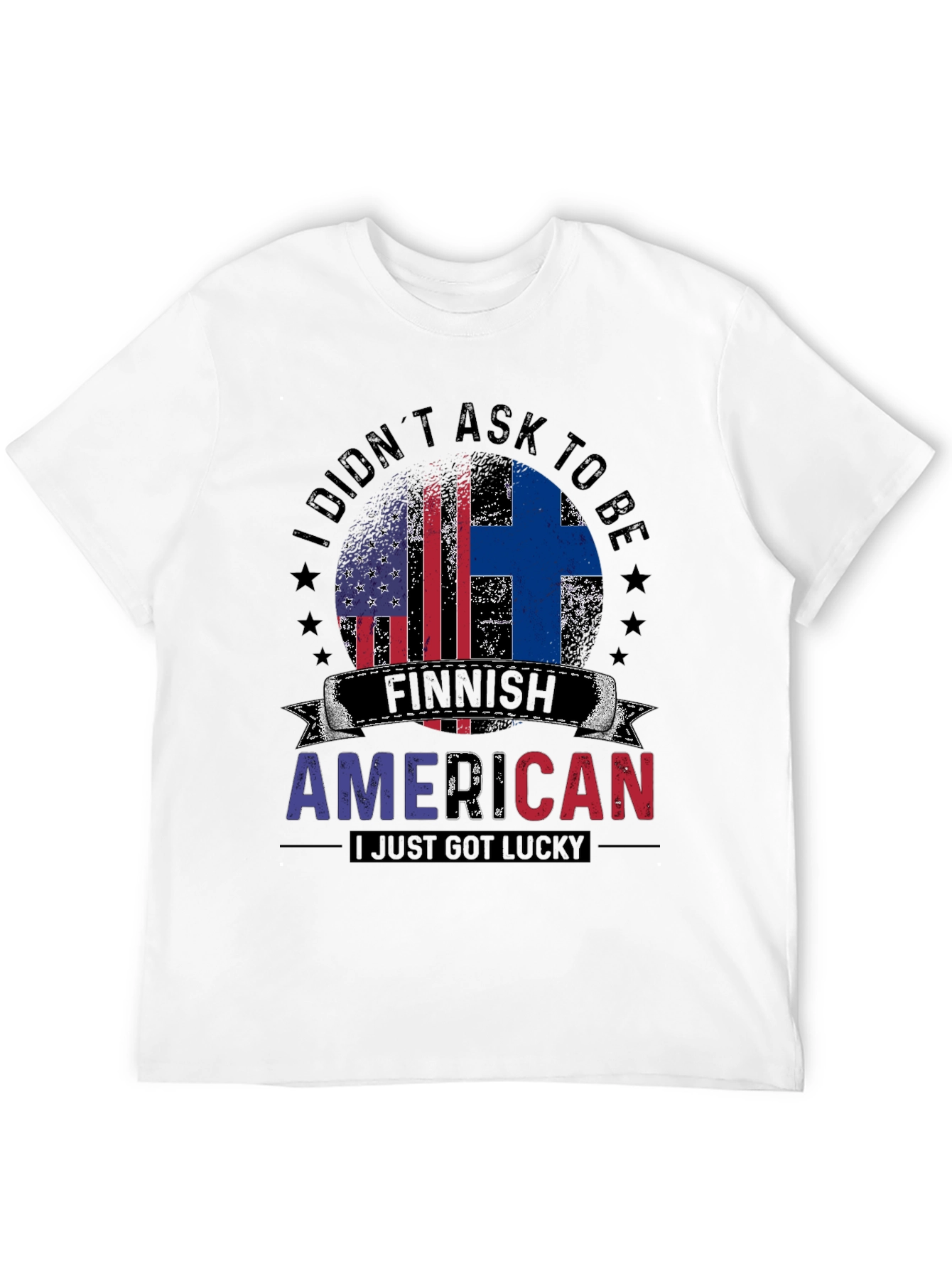Finnish American Flag T-Shirt
