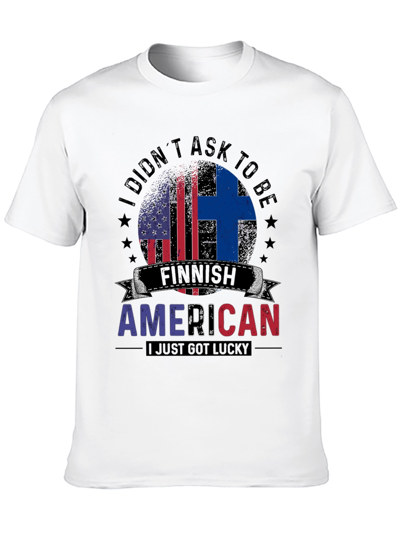 Finnish American Flag T-Shirt