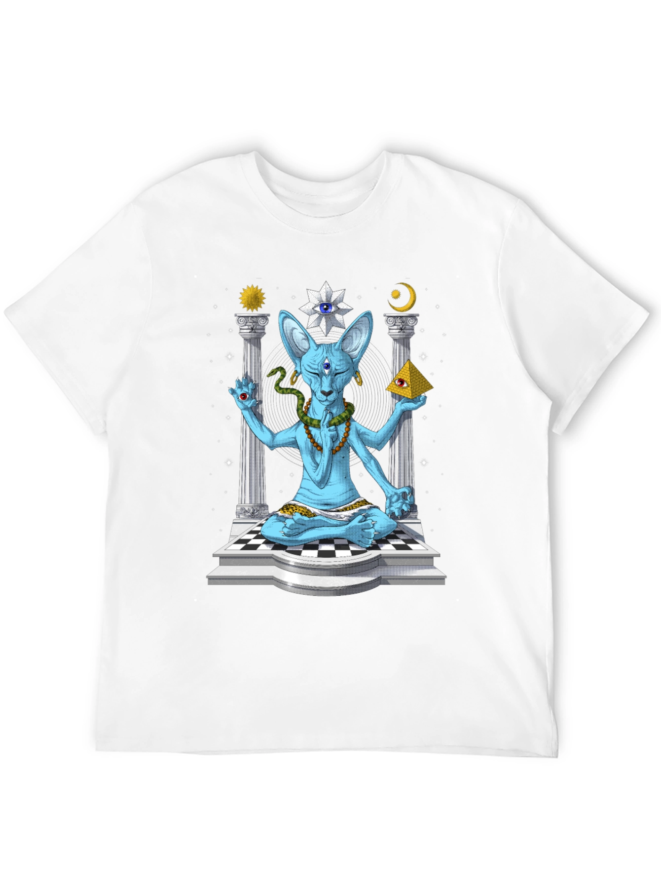 Mystic Sphinx Cat Graphic Tee