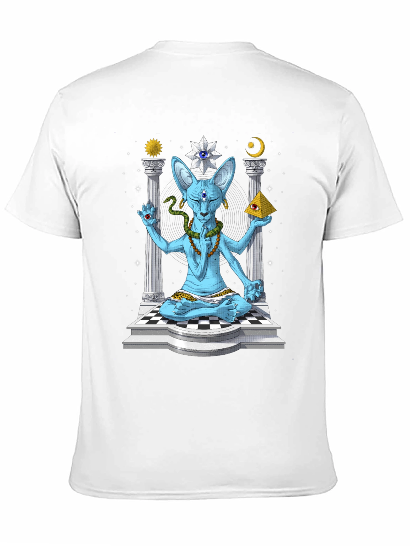 Mystic Sphinx Cat Graphic Tee