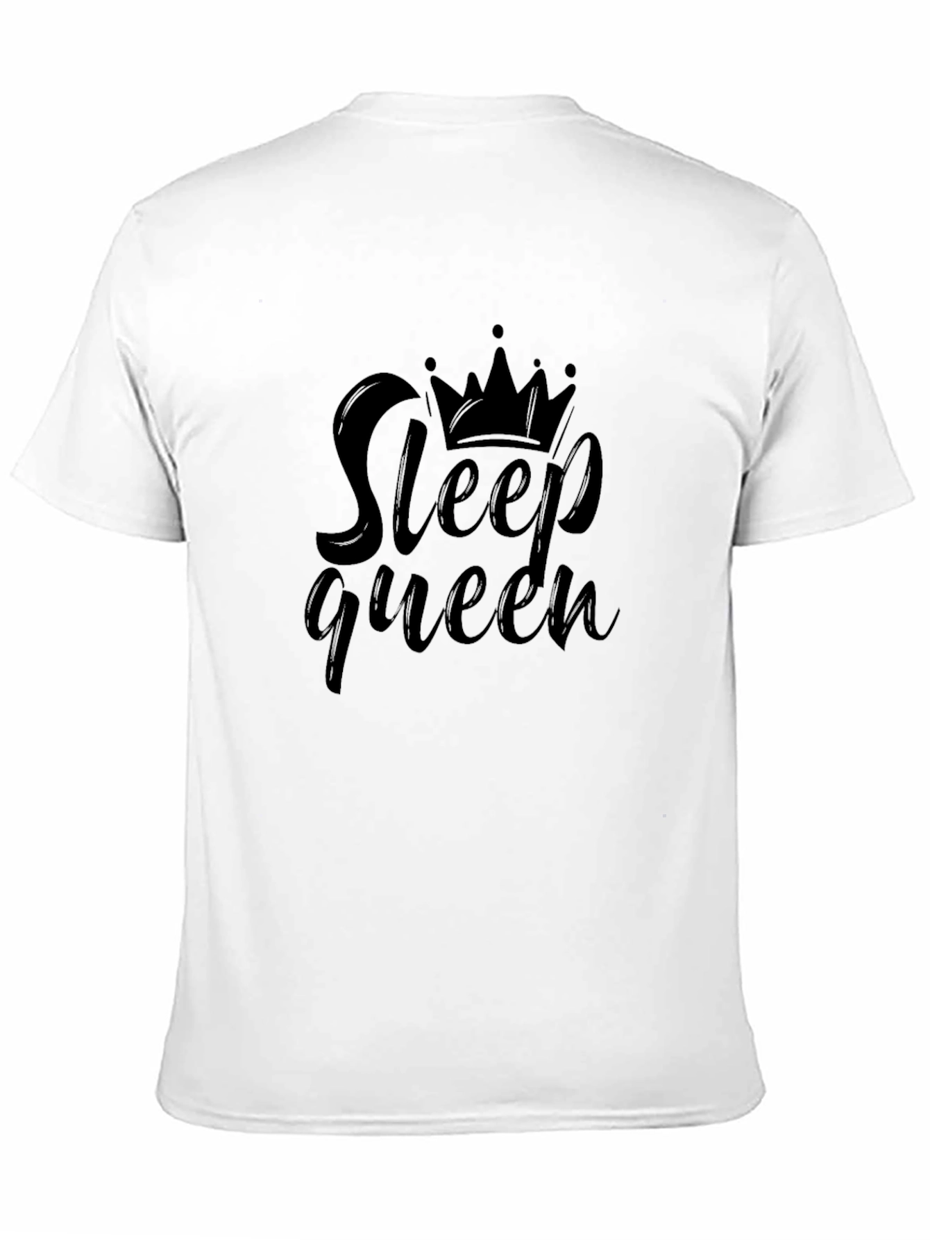 Sleep Queen Graphic T-Shirt - Comfortable Cotton Tee