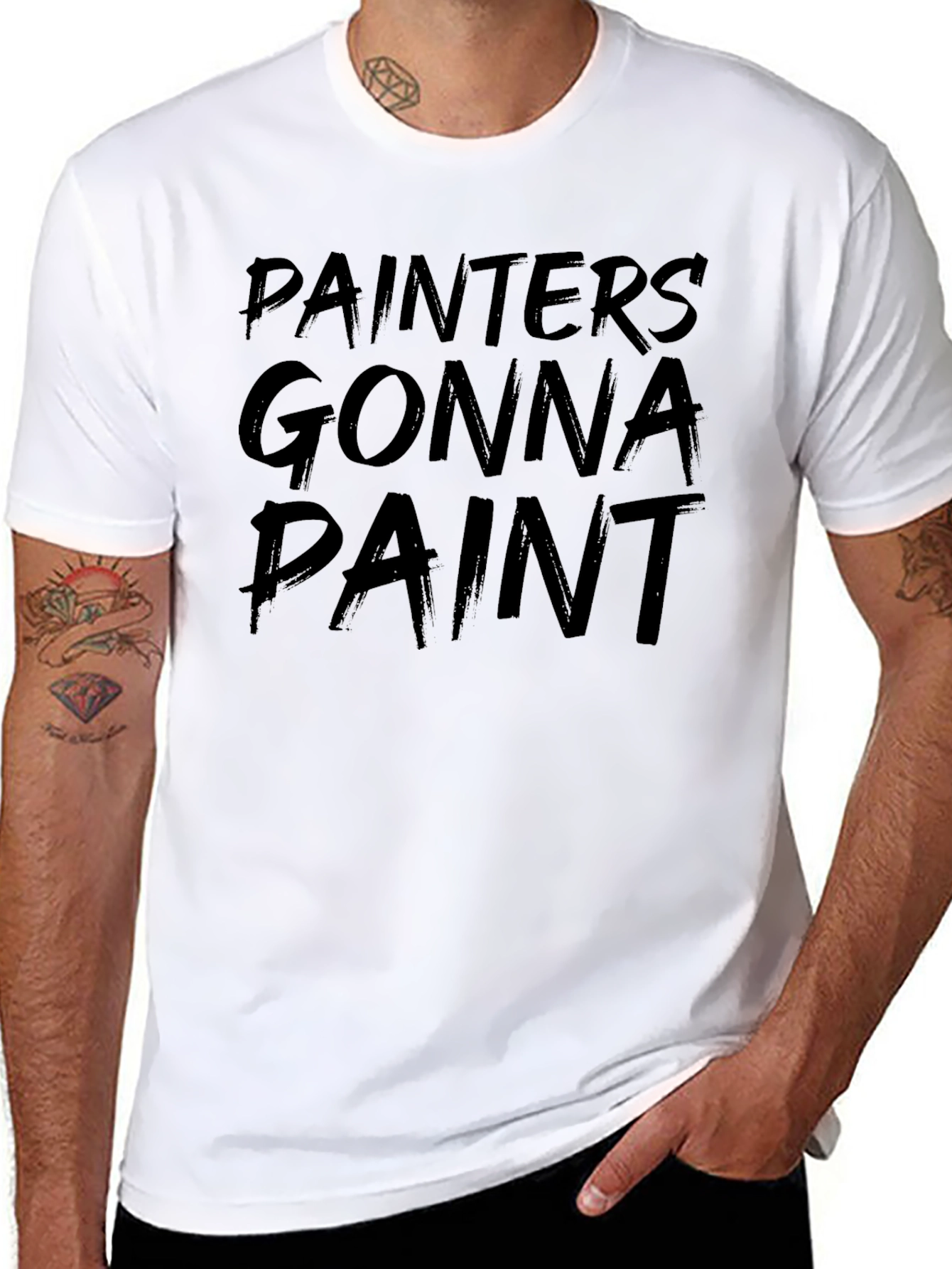 Painters Gonna Paint Graphic Tee