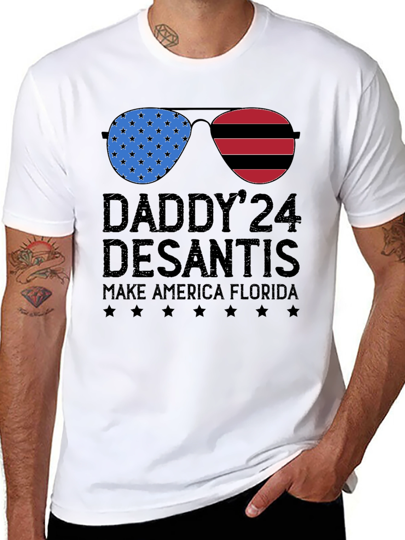 Daddy 24 DeSantis T-Shirt: Make America Florida!