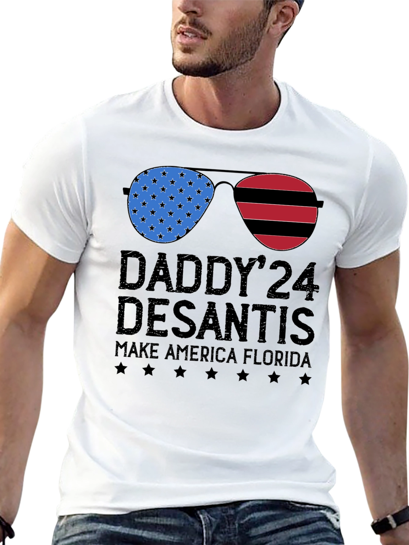 Daddy 24 DeSantis T-Shirt: Make America Florida!